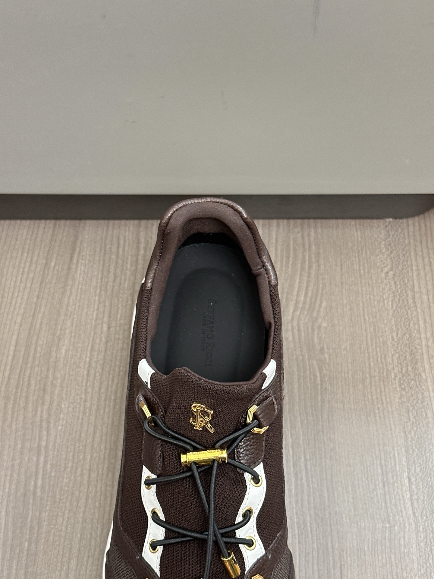 Calidad original!Stefano Ricci (Stefan) zapatos casuales de cuero para hombre. Hecho de cuero de bec