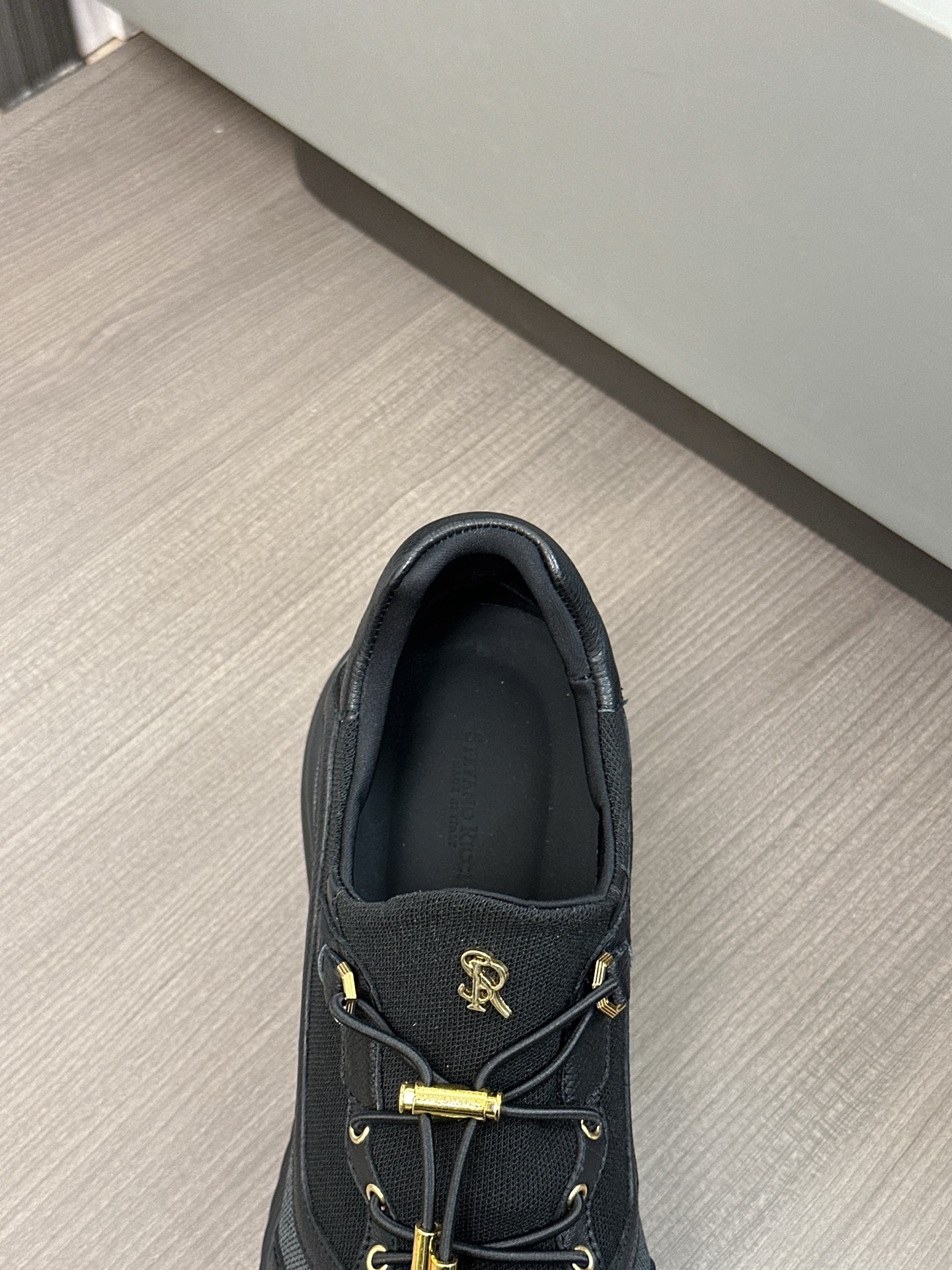 Calidad original!Stefano Ricci (Stefan) zapatos casuales de cuero para hombre. Hecho de cuero de bec