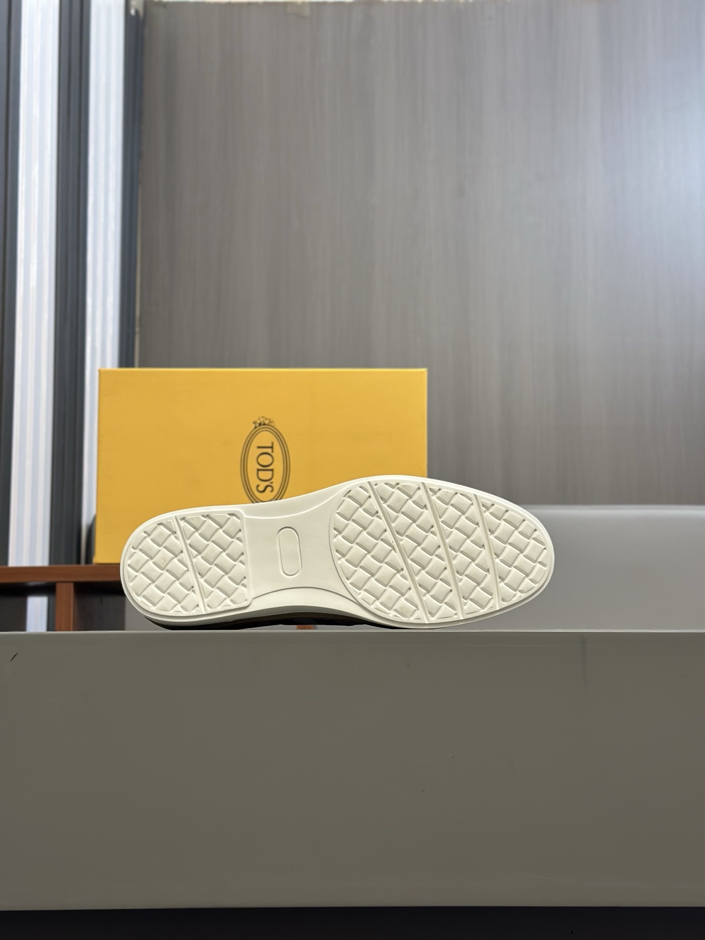 TOD'S/Tod's nuevos mocasines de hombre esta sección de zapatos a aterciopelada suave gamuza y piel d