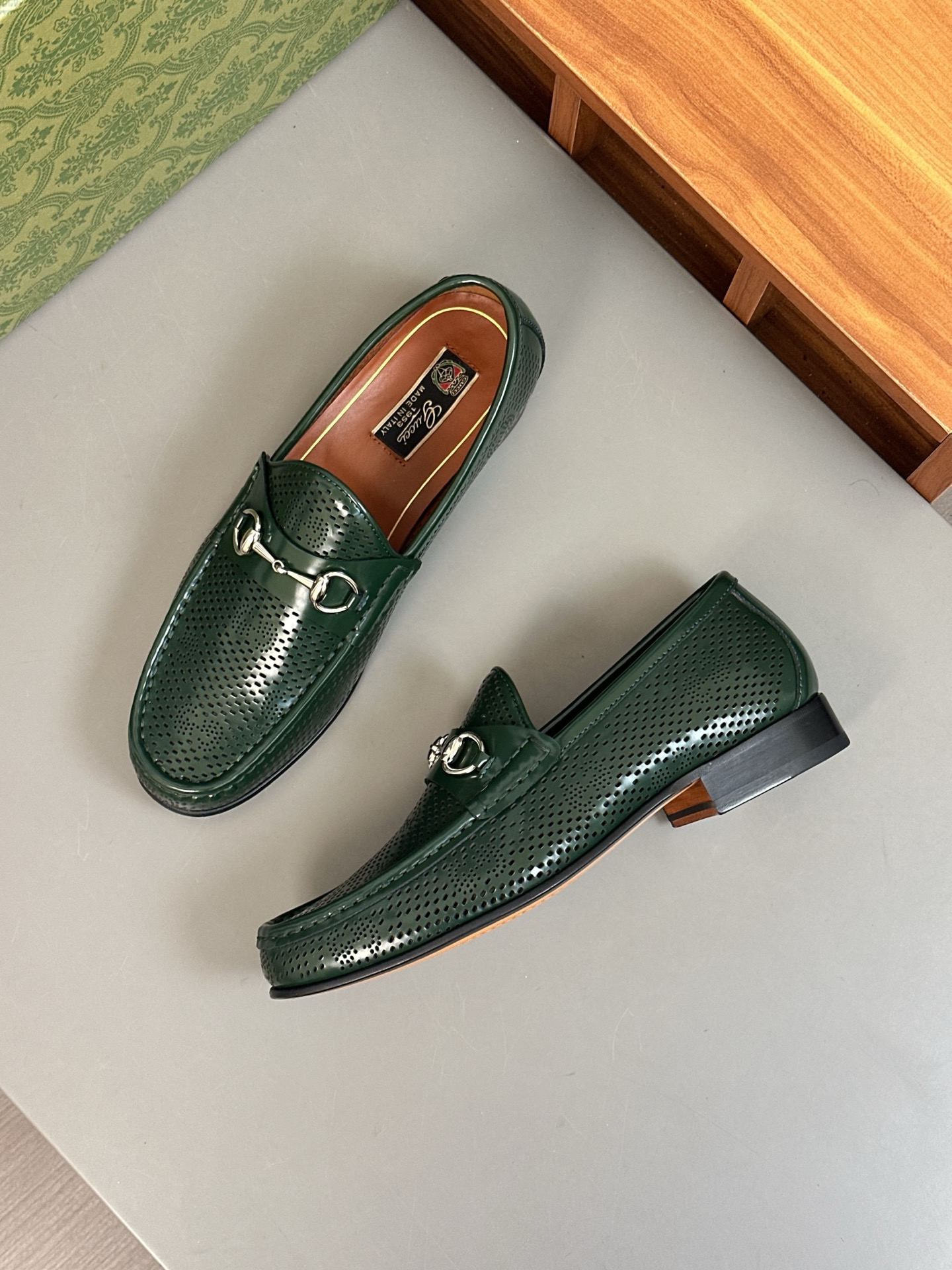 Gucci Men's Formal Leather Loafers with Horsebit Detail - Premium Quality 3 i1744495580377 2538 0 1