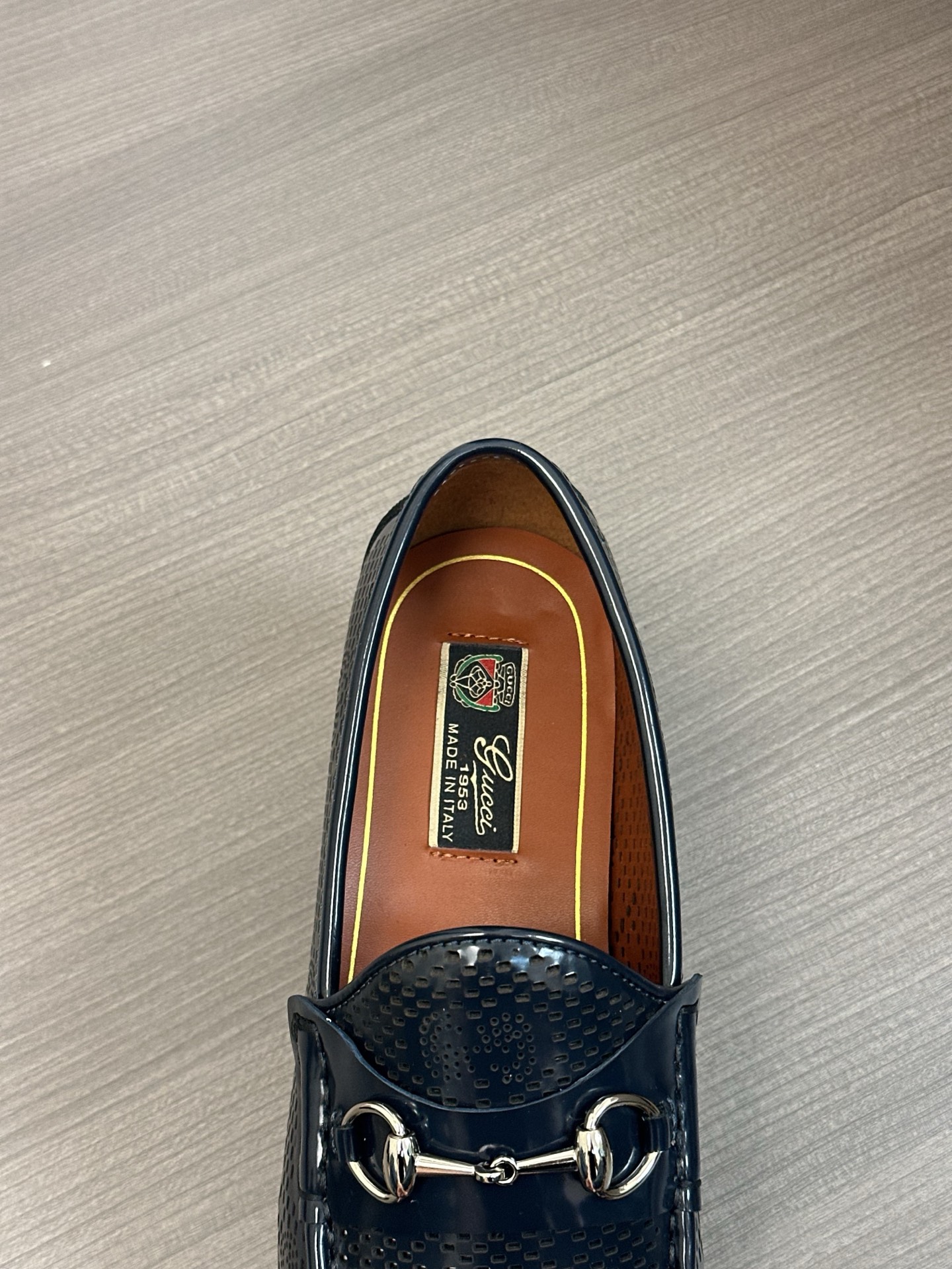 Gucci Men's Formal Casual Leather Shoes with Buckle, Genuine Leather Sole 9 i1744495594334 1647 0 7