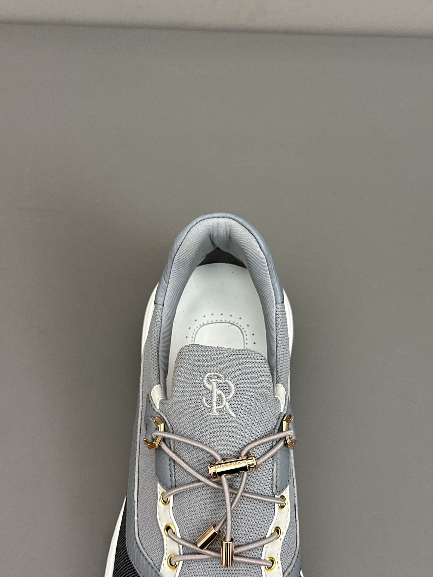 Calidad original!Stefano Ricci (Stefan) zapatos casuales de cuero para hombre. Hecho de cuero de bec