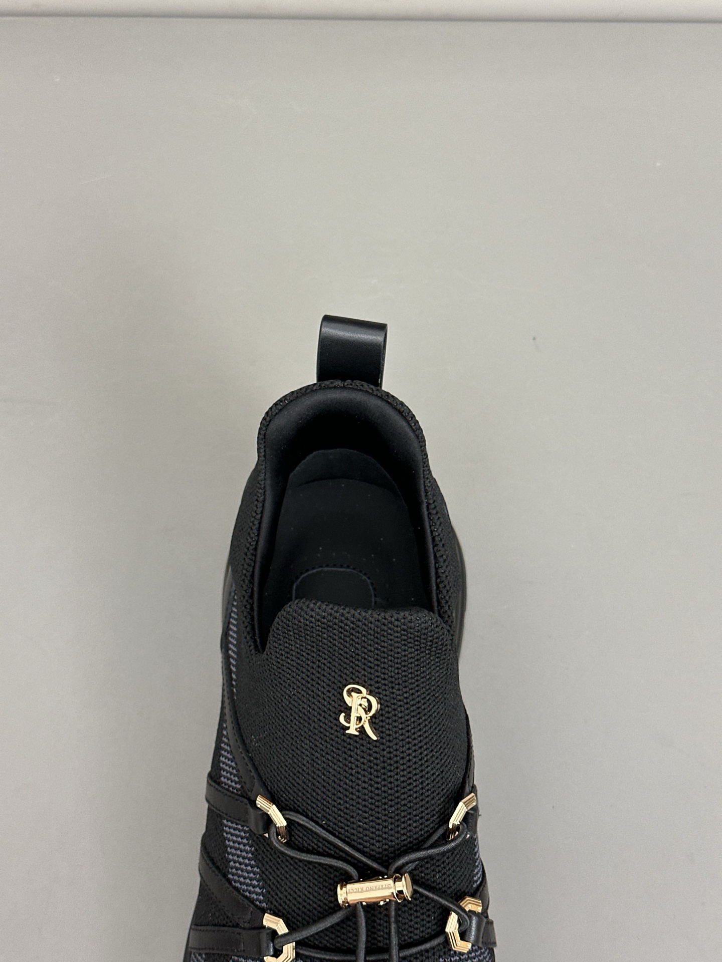 Calidad original!Stefano Ricci (Stefan) zapatos casuales de cuero para hombre. Hecho de cuero de bec