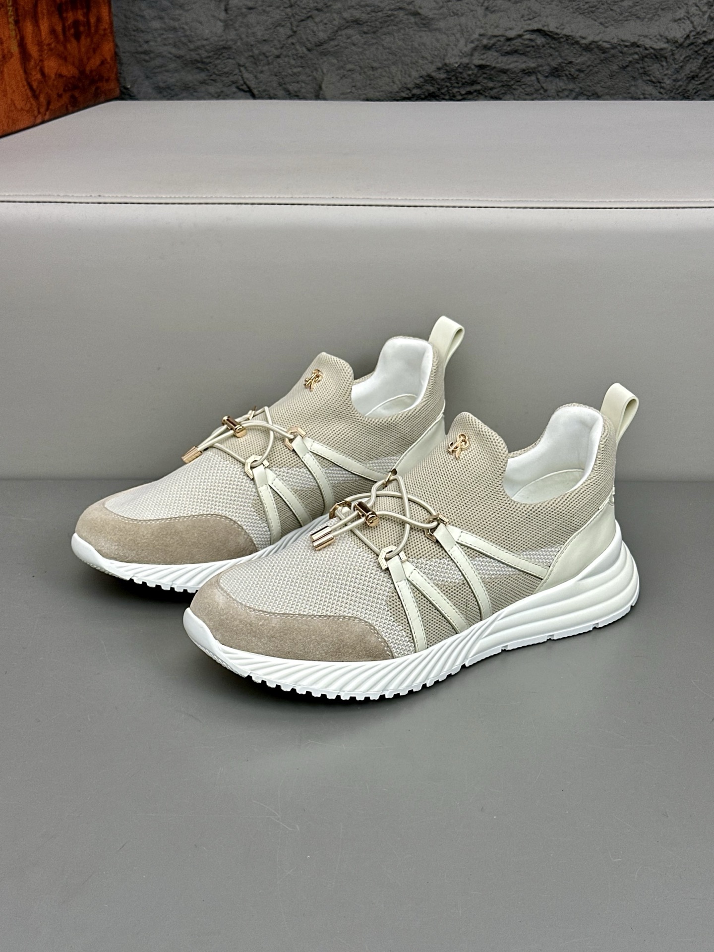 Calidad original!Stefano Ricci (Stefan) zapatos casuales de cuero para hombre. Hecho de cuero de bec