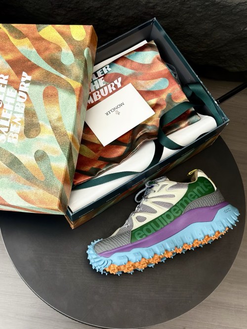 Moncler Trailgrip Amoeba Men's Sneakers - Salehe Bembury Design 1 Moncler Trailgrip Amoeba Men's Sneakers - Salehe Bembury Design