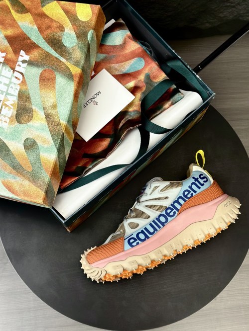 Moncler Trailgrip Amoeba Men's Sneakers Salehe Bembury Design Trail Shoes