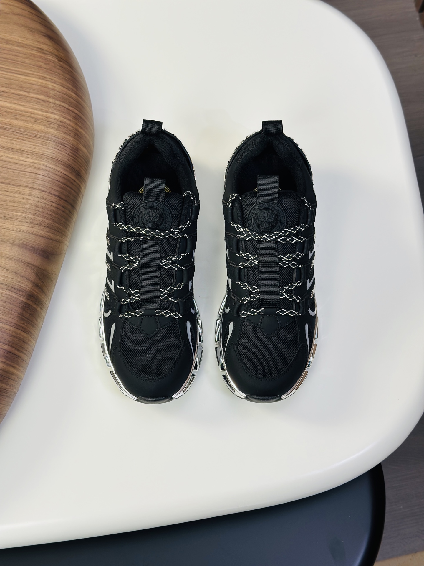 Philipp Plein Men's Low-Top Sneakers, Breathable Mesh, Comfortable & Stylish