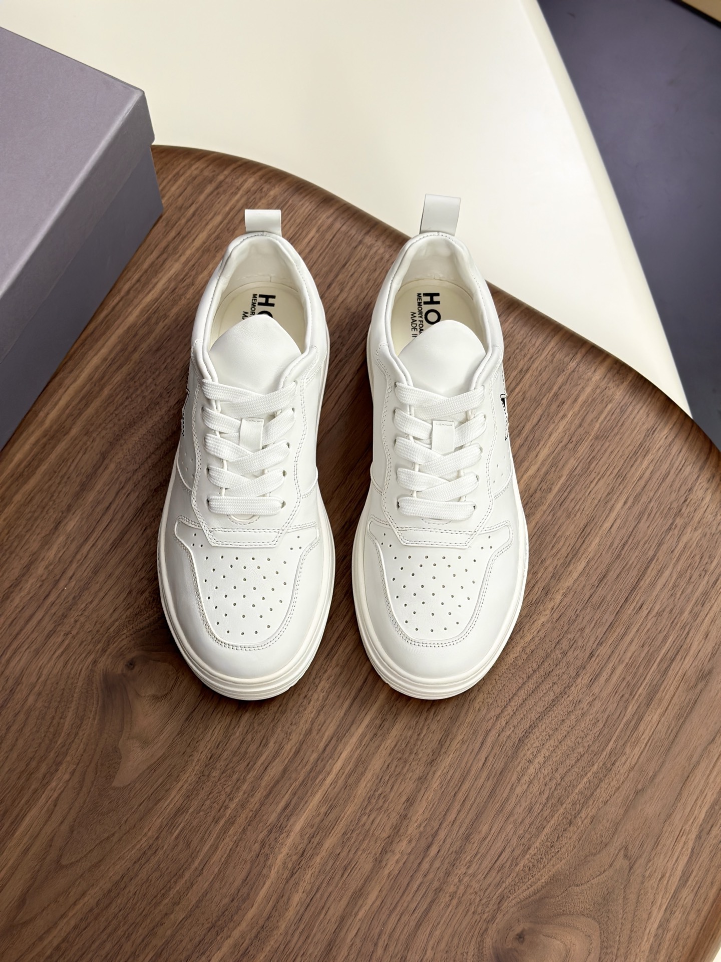 Hogan Heren Sneakers - Premium Leer & Suède - Wit - Maat 38-44