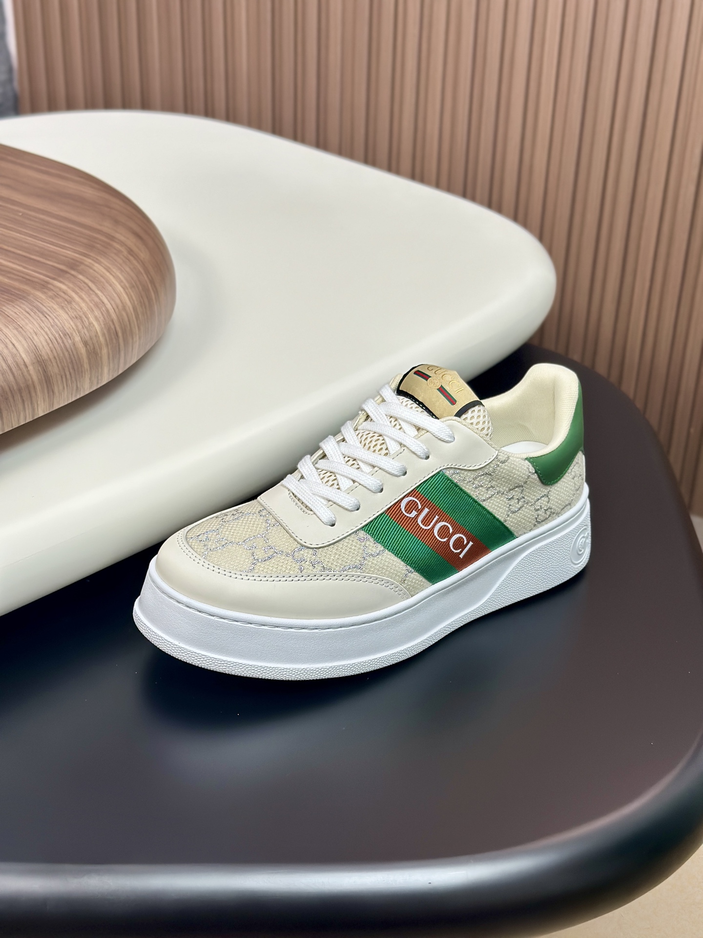 Precio de exportación [Gucci] Gucci - Calidad de gama alta Original único- Parte superior: piel de b