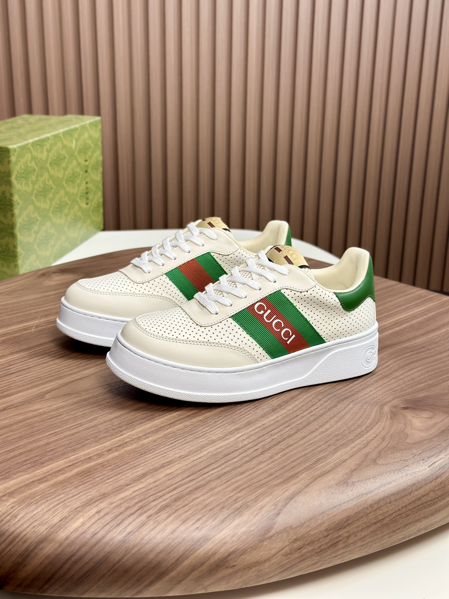 precio de fábrica [Gucci] Gucci - Calidad de gama alta Original único - Superior: piel de becerro Na