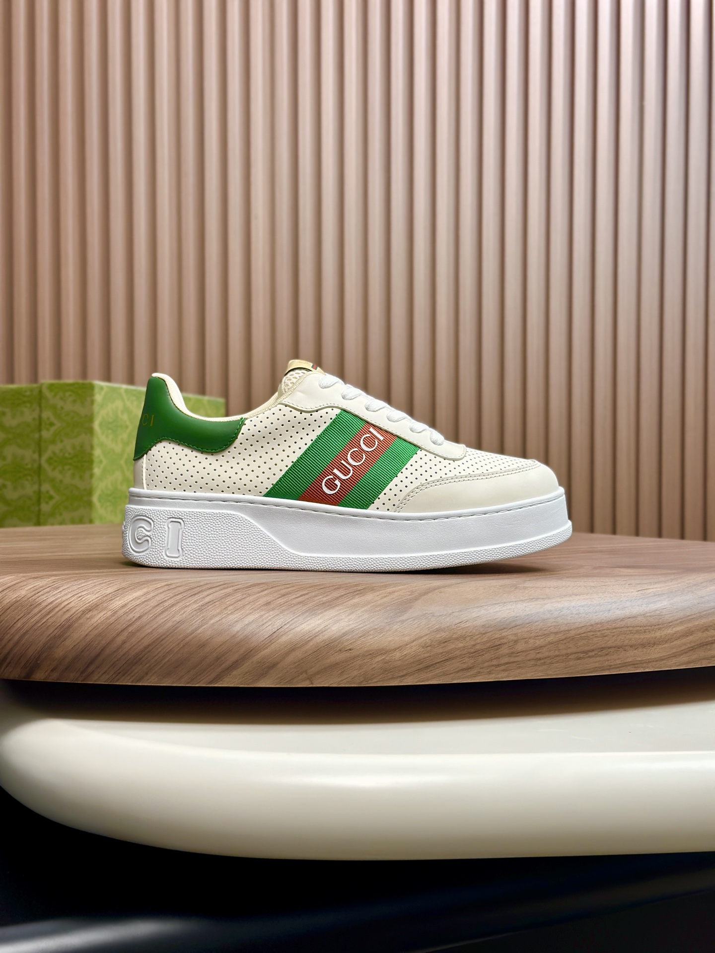 precio de fábrica [Gucci] Gucci - Calidad de gama alta Original único - Superior: piel de becerro Na