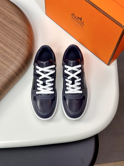 Hermès Men's Leather Sneakers - High-Quality, Comfortable, Sizes 39-44 1 Hermès Men's Leather Sneakers - High-Quality, Comfortable, Sizes 39-44