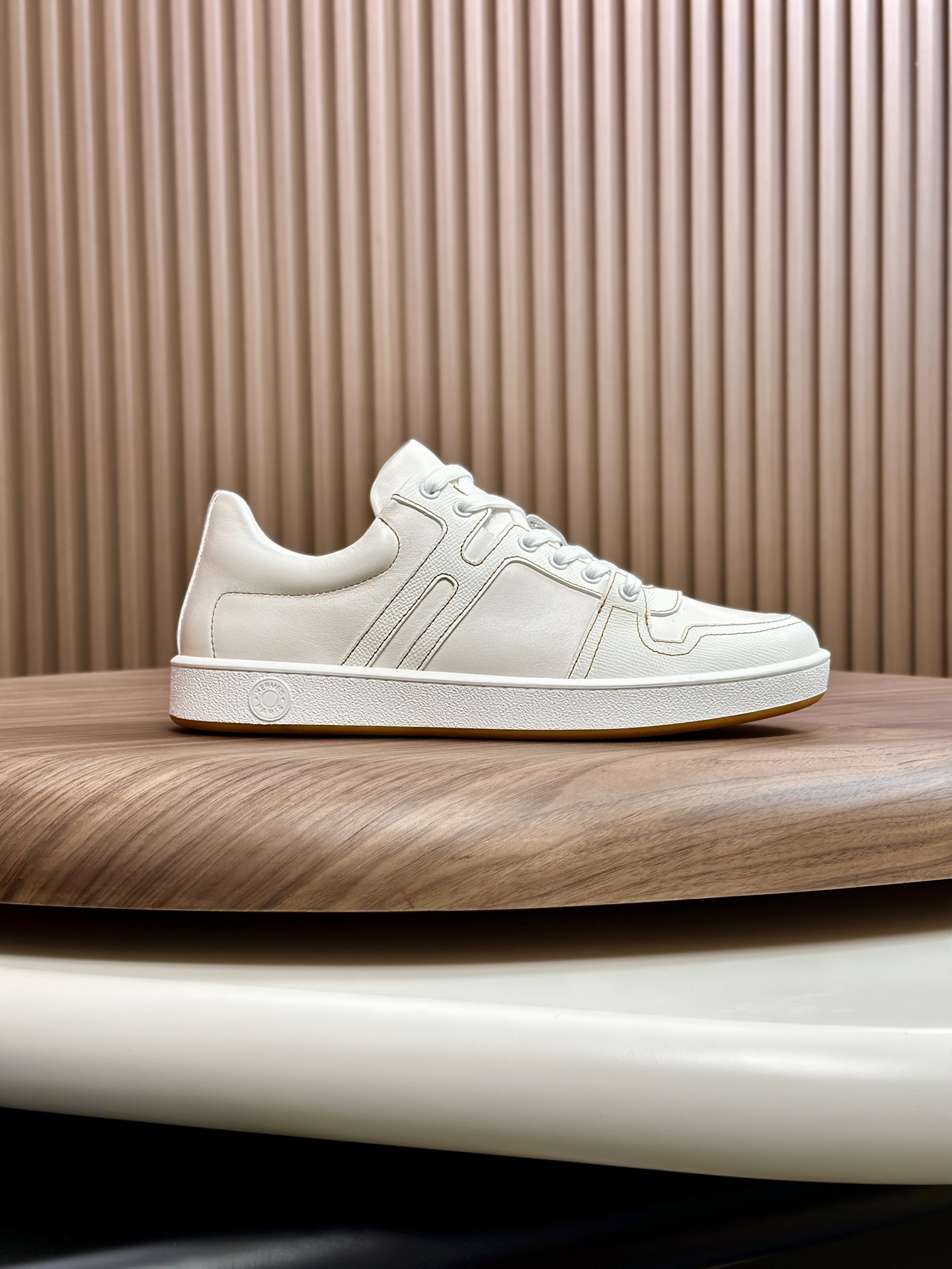 Men's White Leather Sneakers Classic Street Style Breathable Comfortable 3 i1749967685082 9944 0 2