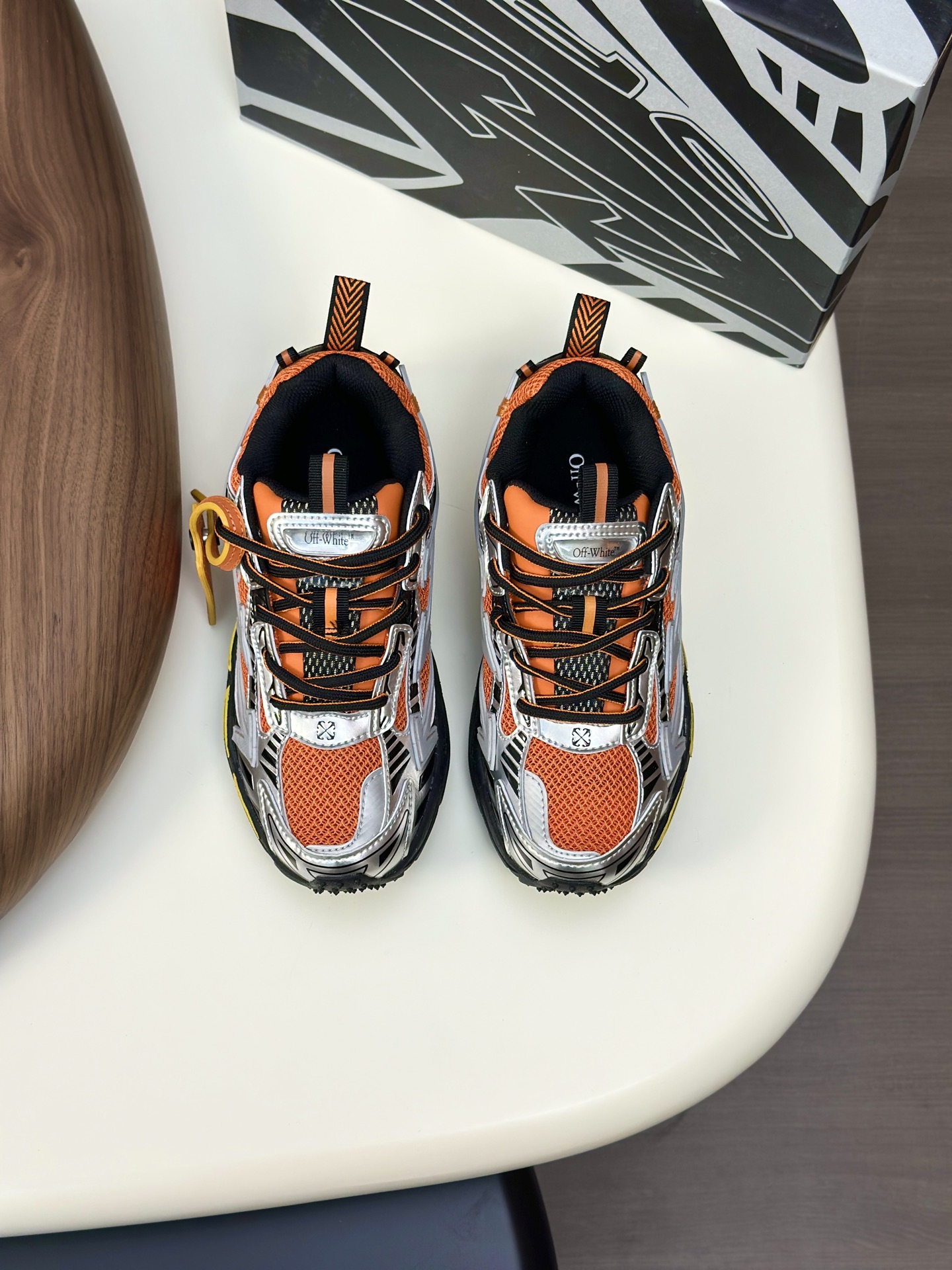 Off-White Couple Running Shoes: 3D Printed, Breathable, and Lightweight 2 i1750872360472 5082 0 0