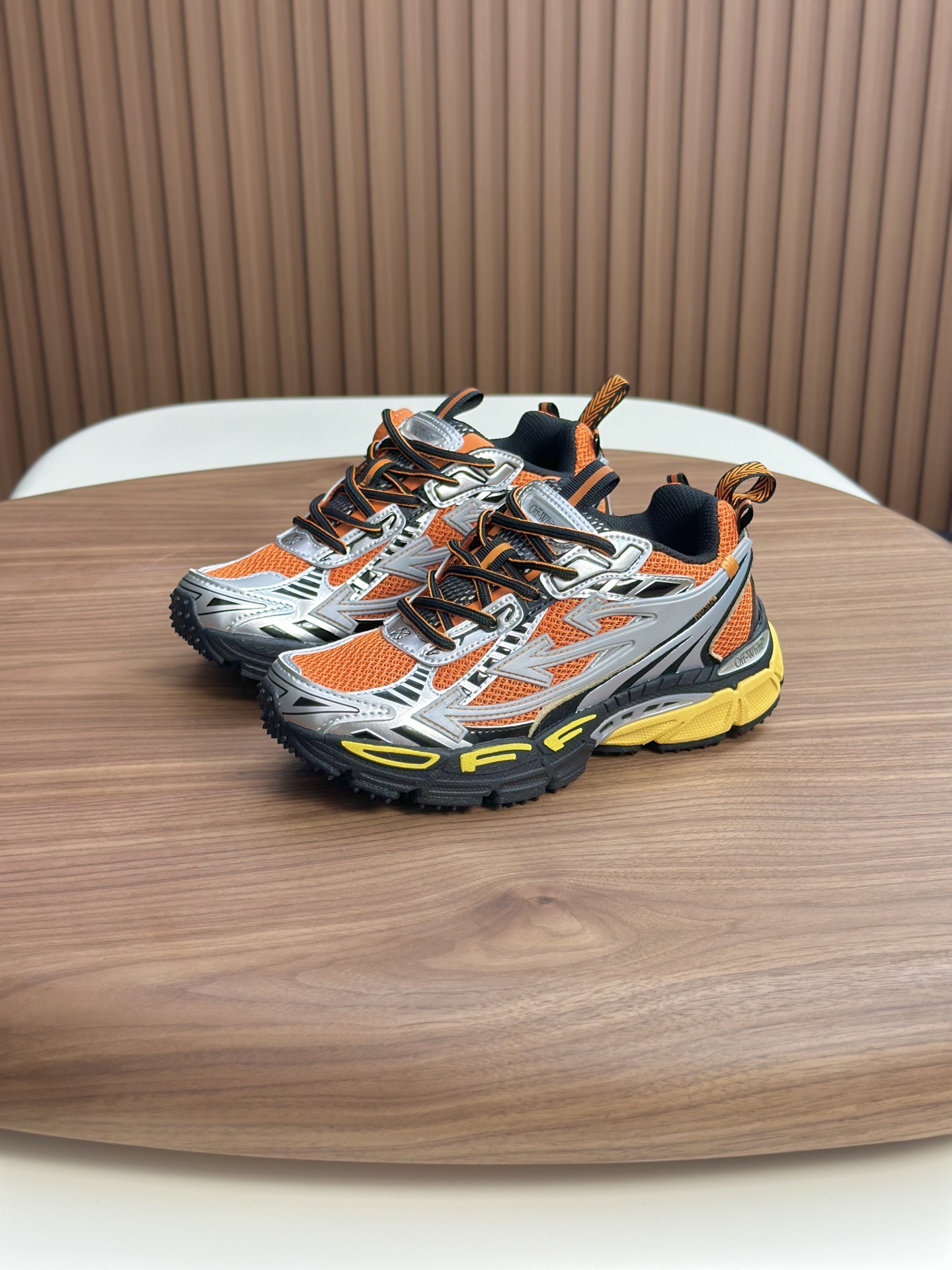 Off-White Couple Running Shoes: 3D Printed, Breathable, and Lightweight 3 i1750872360484 1038 0 1