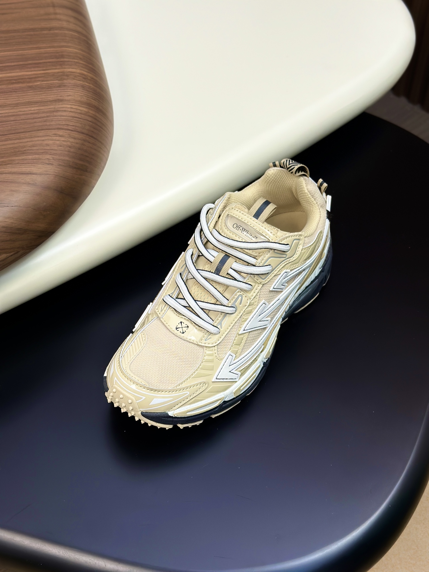 Off-White Odsy-1000 Beige/White Sneakers Couple Running Shoes Size 36-47 7 i1750872465445 3357 0 5