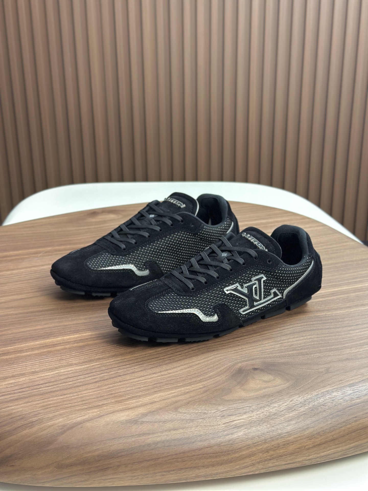 Louis Vuitton Run Away Sneakers in Black Technical Fabric, Size 39-44 3 i1750873259521 7460 0 1