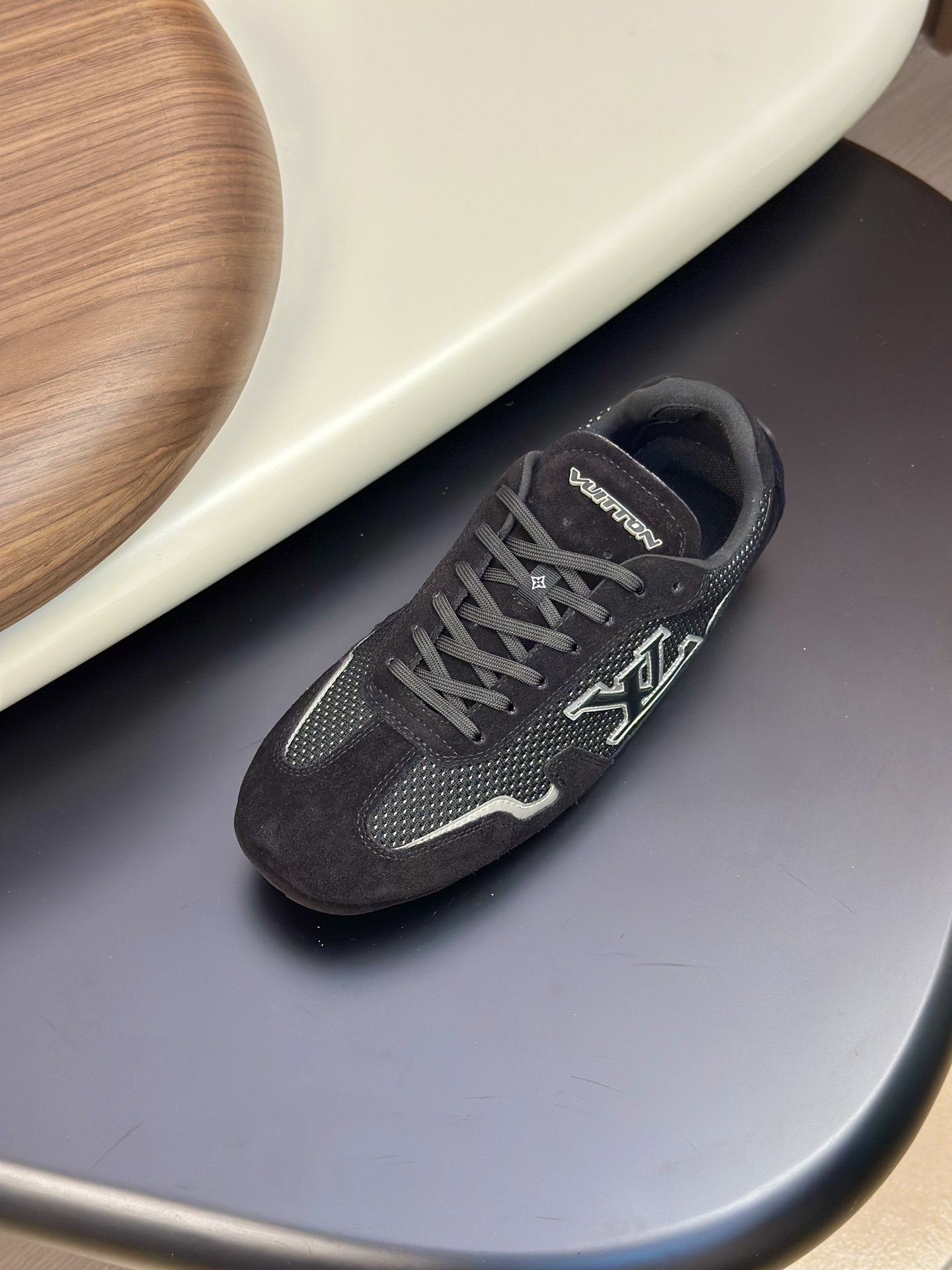 Louis Vuitton Run Away Sneakers in Black Technical Fabric, Size 39-44 7 i1750873261405 4644 0 5