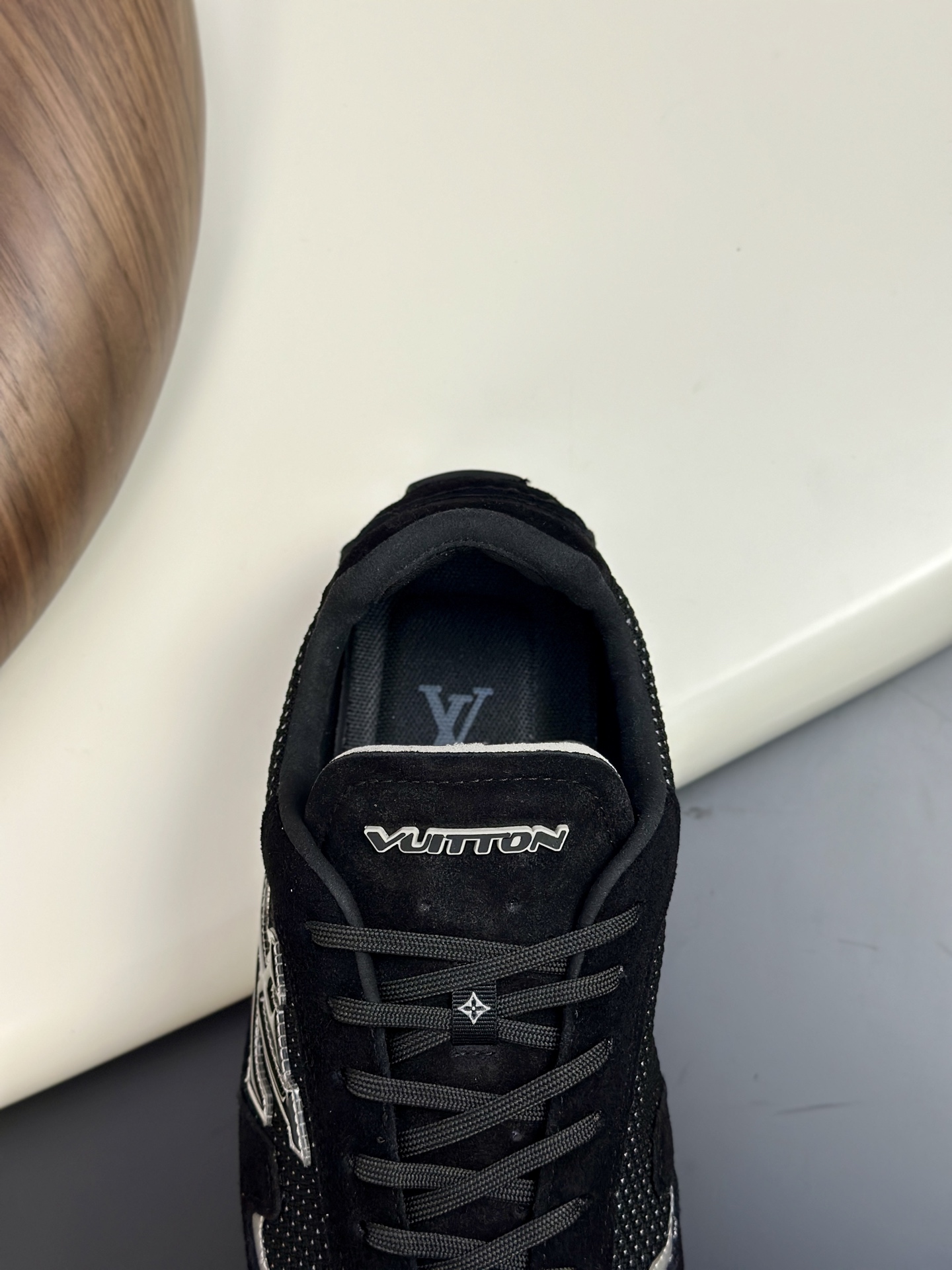 Louis Vuitton Run Away Sneakers in Black Technical Fabric, Size 39-44 9 i1750873261589 4588 0 7