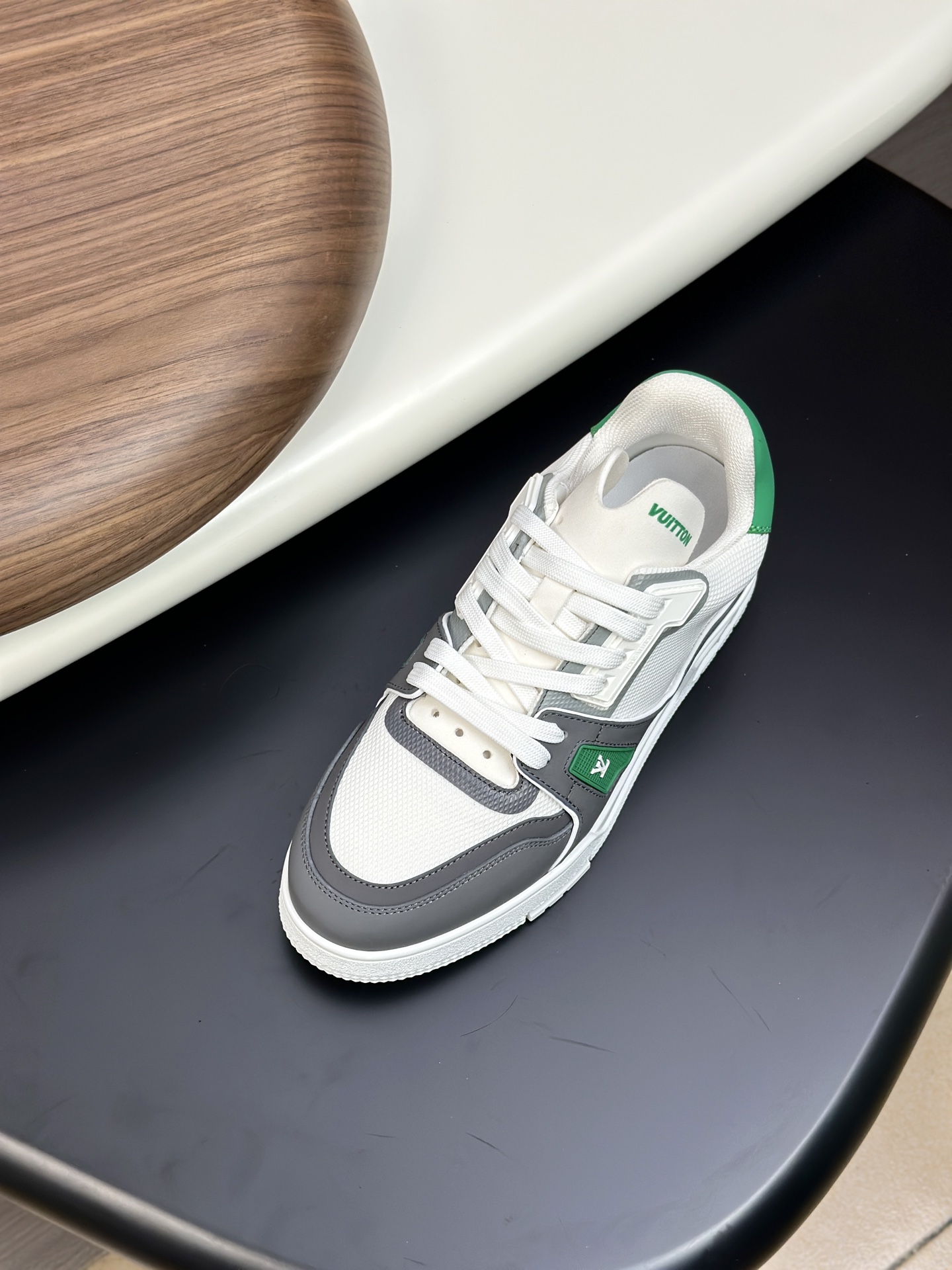 Louis Vuitton Men's Sporty Sneakers in Leather and Mesh 7 i1751024730572 7798 0 5