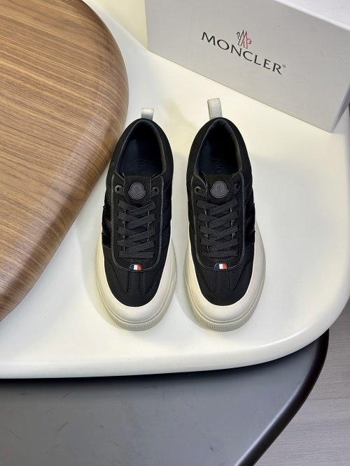 Moncler Men's Sneakers with Suede and Breathable Mesh - Stylish & Comfortable 1 Moncler Men's Sneakers with Suede and Breathable Mesh - Stylish & Comfortable