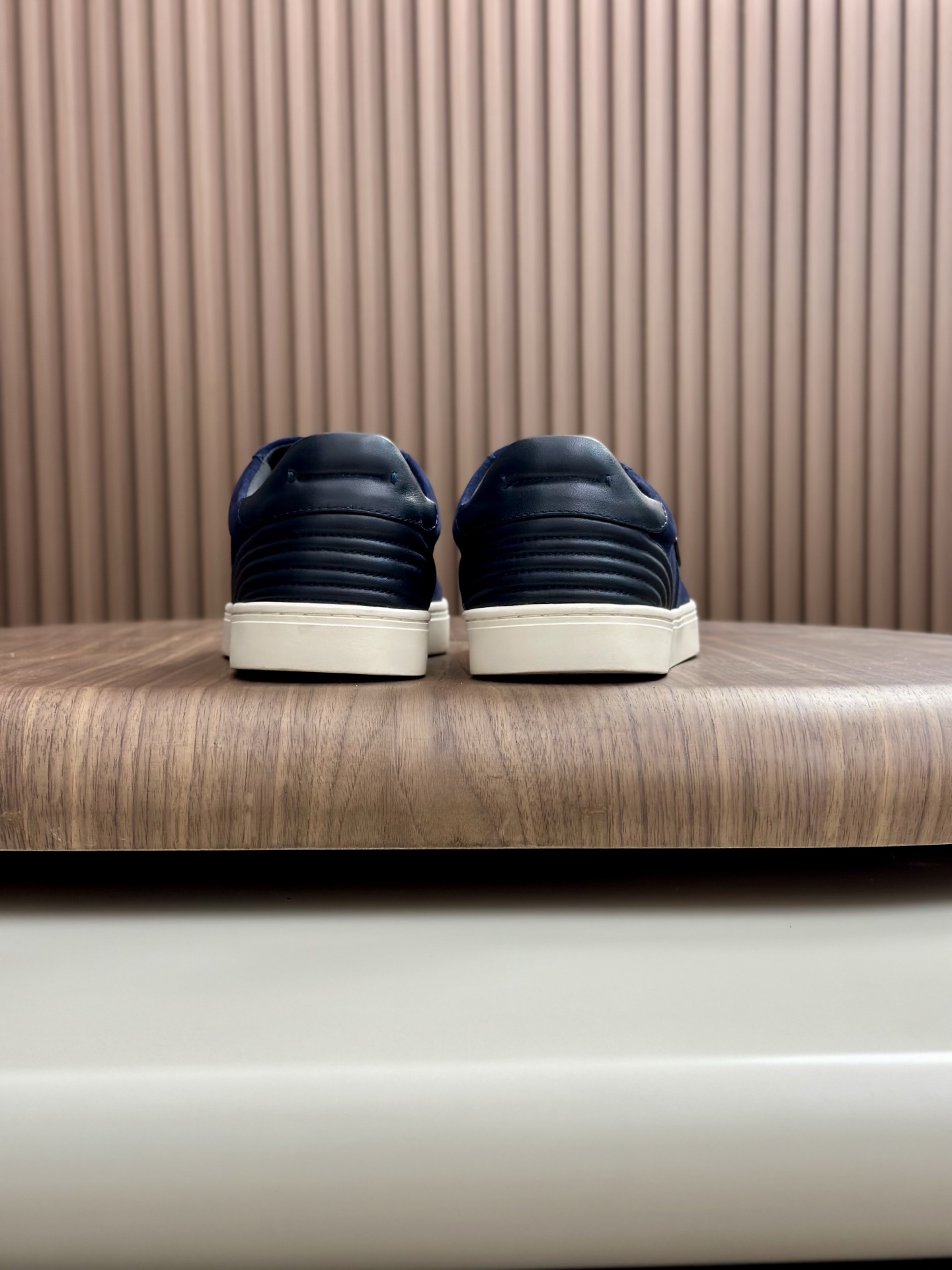 Dolce&Gabbana Men's Blue Suede Leather Casual Sneakers with Metal Logo Accent 8 i1758624572331 551 0 6