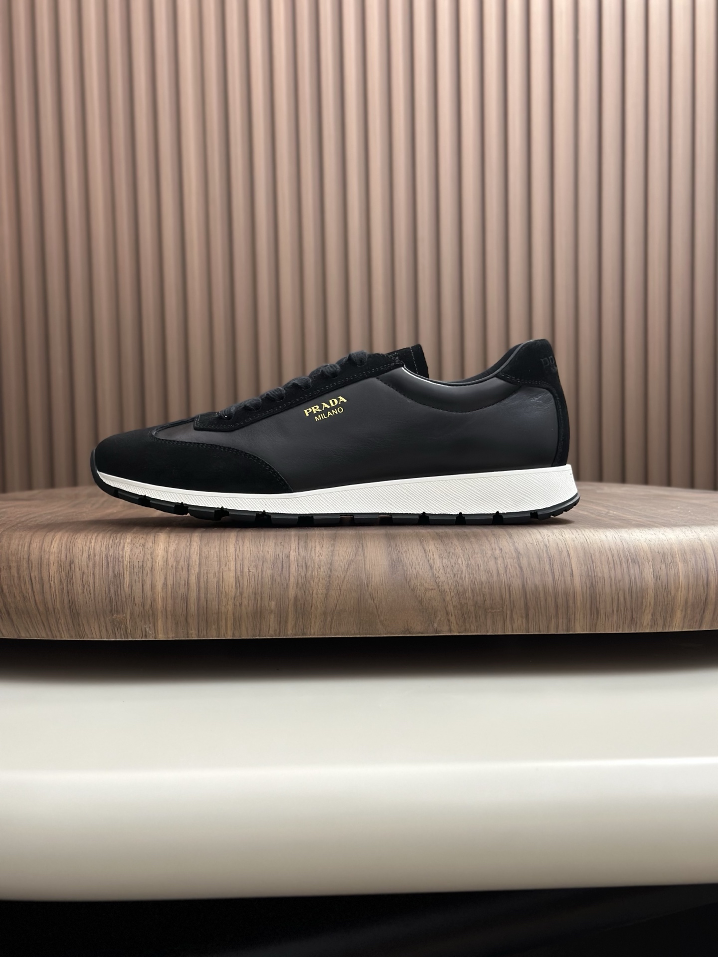 Prada Men's Nappa Leather and Suede Lightweight Sporty Sneakers 5 i1758626928658 2096 0 3