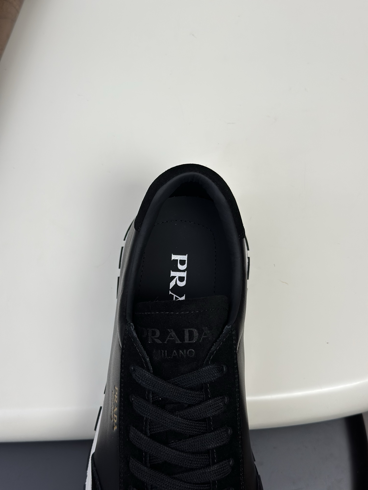 Prada Men's Nappa Leather and Suede Lightweight Sporty Sneakers 10 i1758626928716 1666 0 8