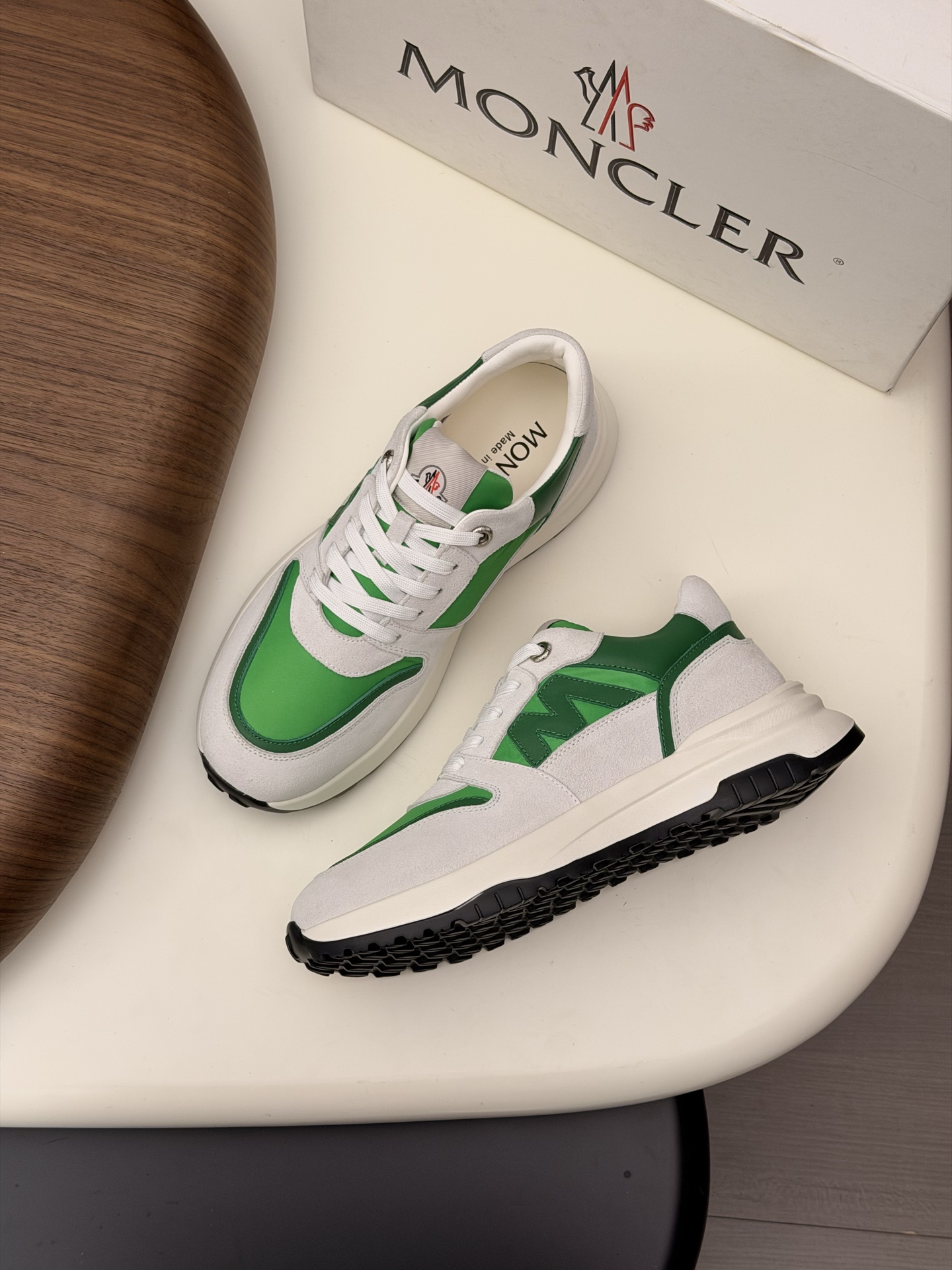 Moncler Style Leather Men's Shoes Men's Shoes Men's Shoes detail image 5 from source 783207