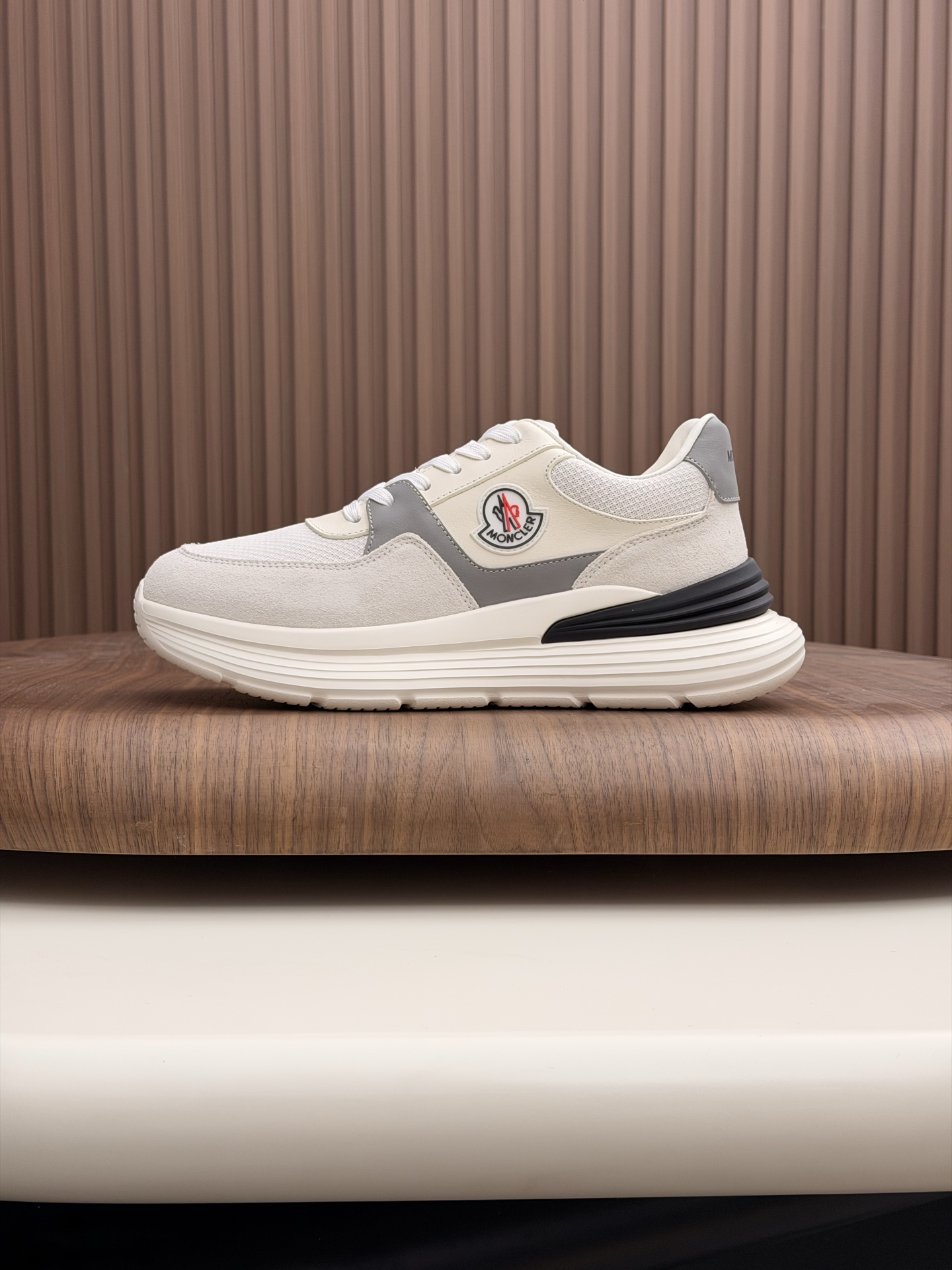 Moncler Style Leather Men's Shoes Men's Shoes Men's Shoes detail image 3 from source 783205