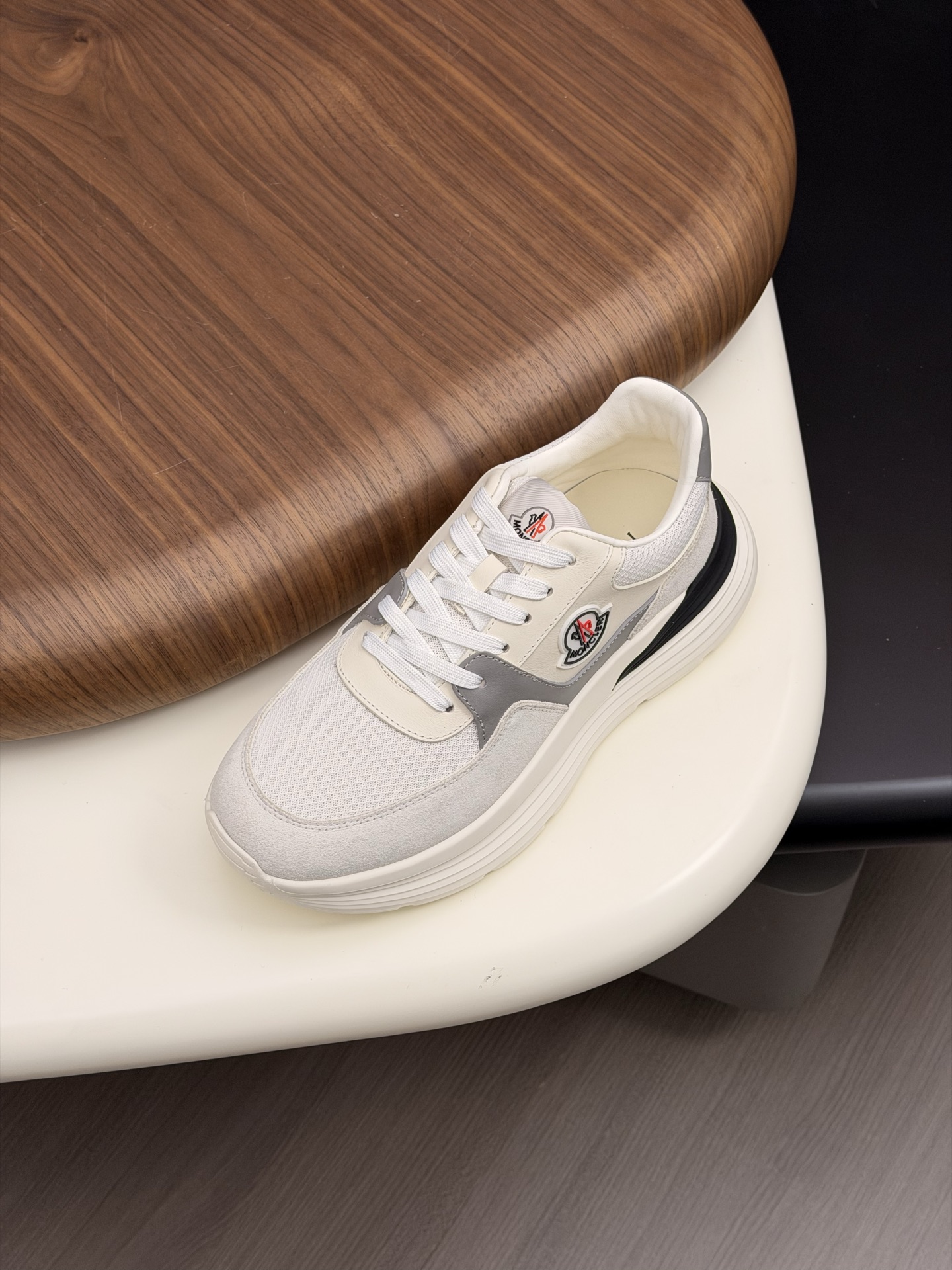 Moncler Style Leather Men's Shoes Men's Shoes Men's Shoes detail image 6 from source 783205
