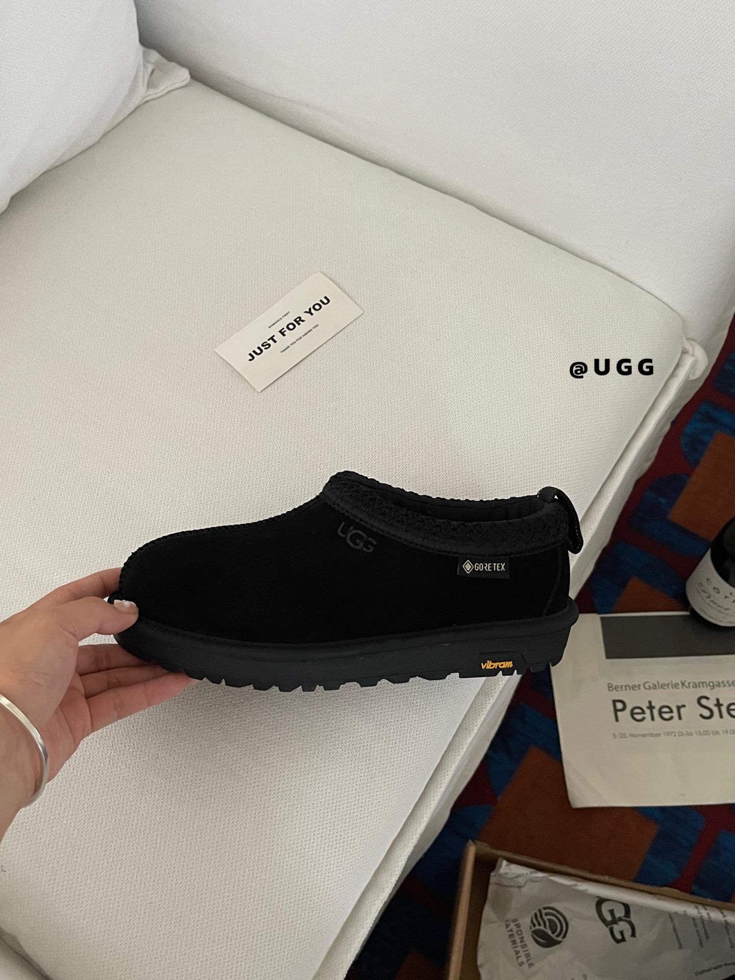 𝐔𝐠𝐠 |联名款 塔斯曼休闲圆头懒人鞋ugg 塔斯曼简直不要太帅！！今年全新款防水塔斯曼 GTX的材质可