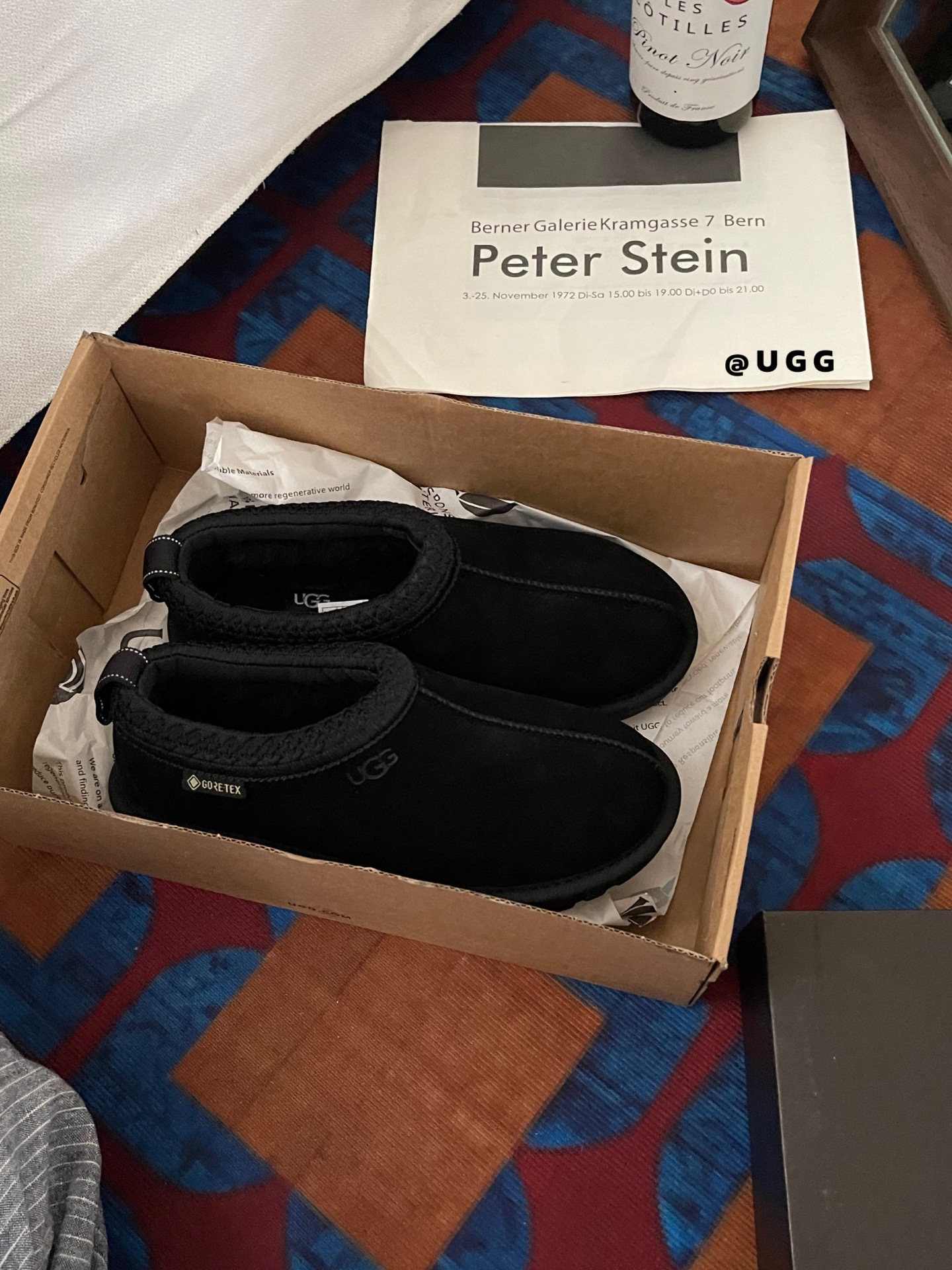 𝐔𝐠𝐠 |联名款 塔斯曼休闲圆头懒人鞋ugg 塔斯曼简直不要太帅！！今年全新款防水塔斯曼 GTX的材质可