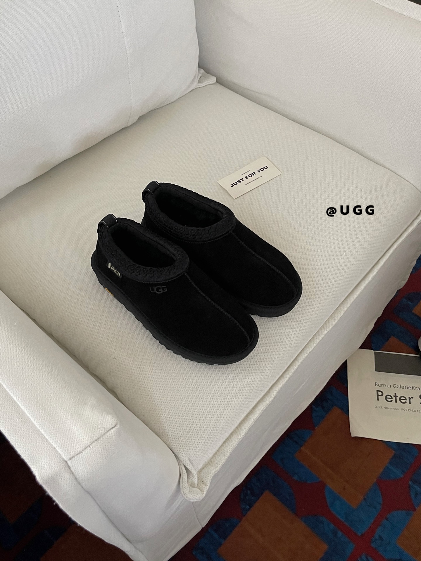 𝐔𝐠𝐠 |联名款 塔斯曼休闲圆头懒人鞋ugg 塔斯曼简直不要太帅！！今年全新款防水塔斯曼 GTX的材质可