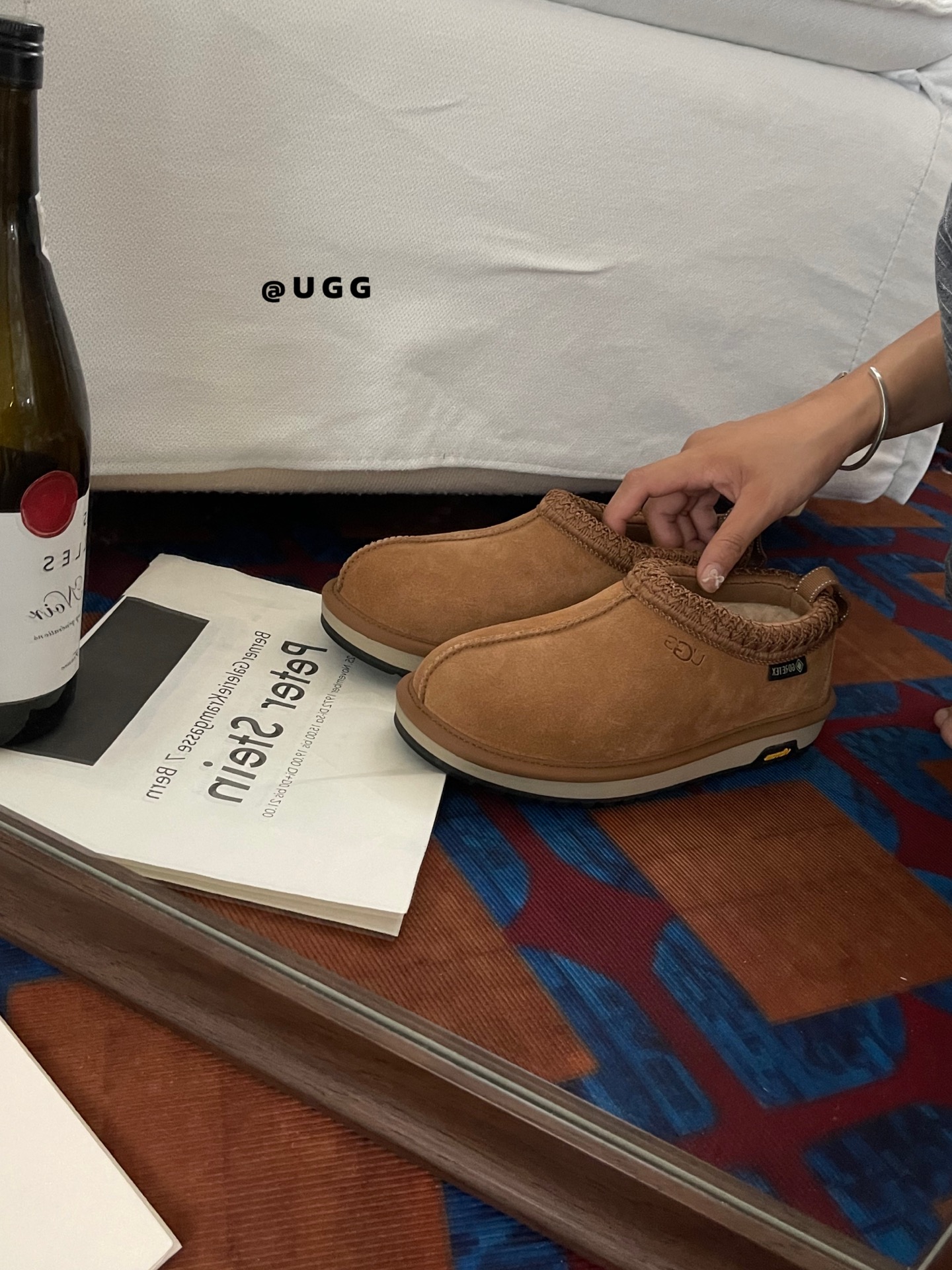 𝐔𝐠𝐠 |联名款 塔斯曼休闲圆头懒人鞋ugg 塔斯曼简直不要太帅！！今年全新款防水塔斯曼 GTX的材质可