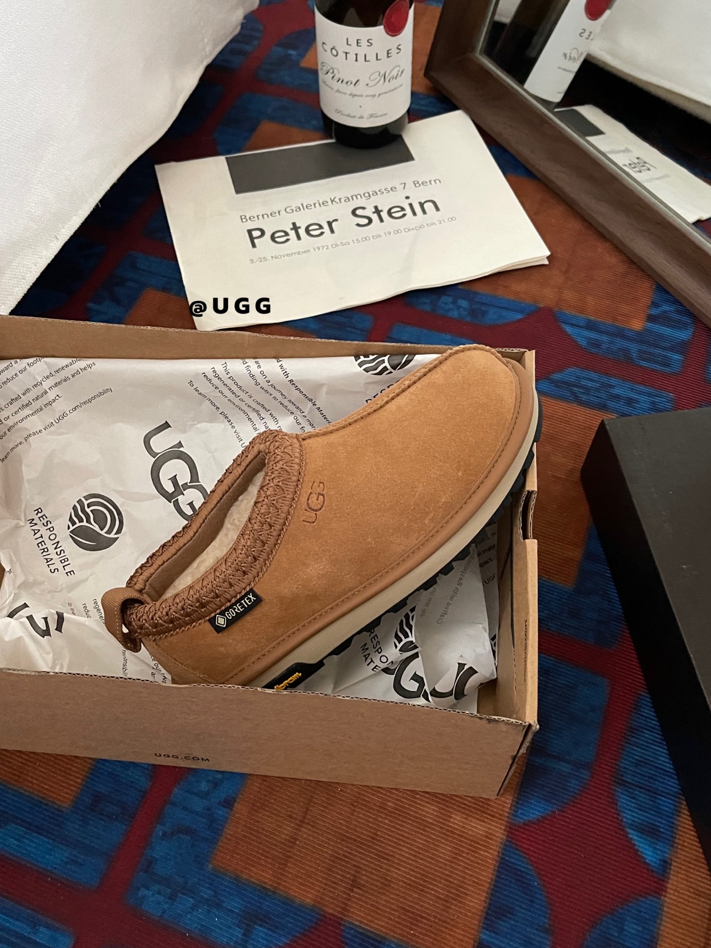 𝐔𝐠𝐠 |联名款 塔斯曼休闲圆头懒人鞋ugg 塔斯曼简直不要太帅！！今年全新款防水塔斯曼 GTX的材质可