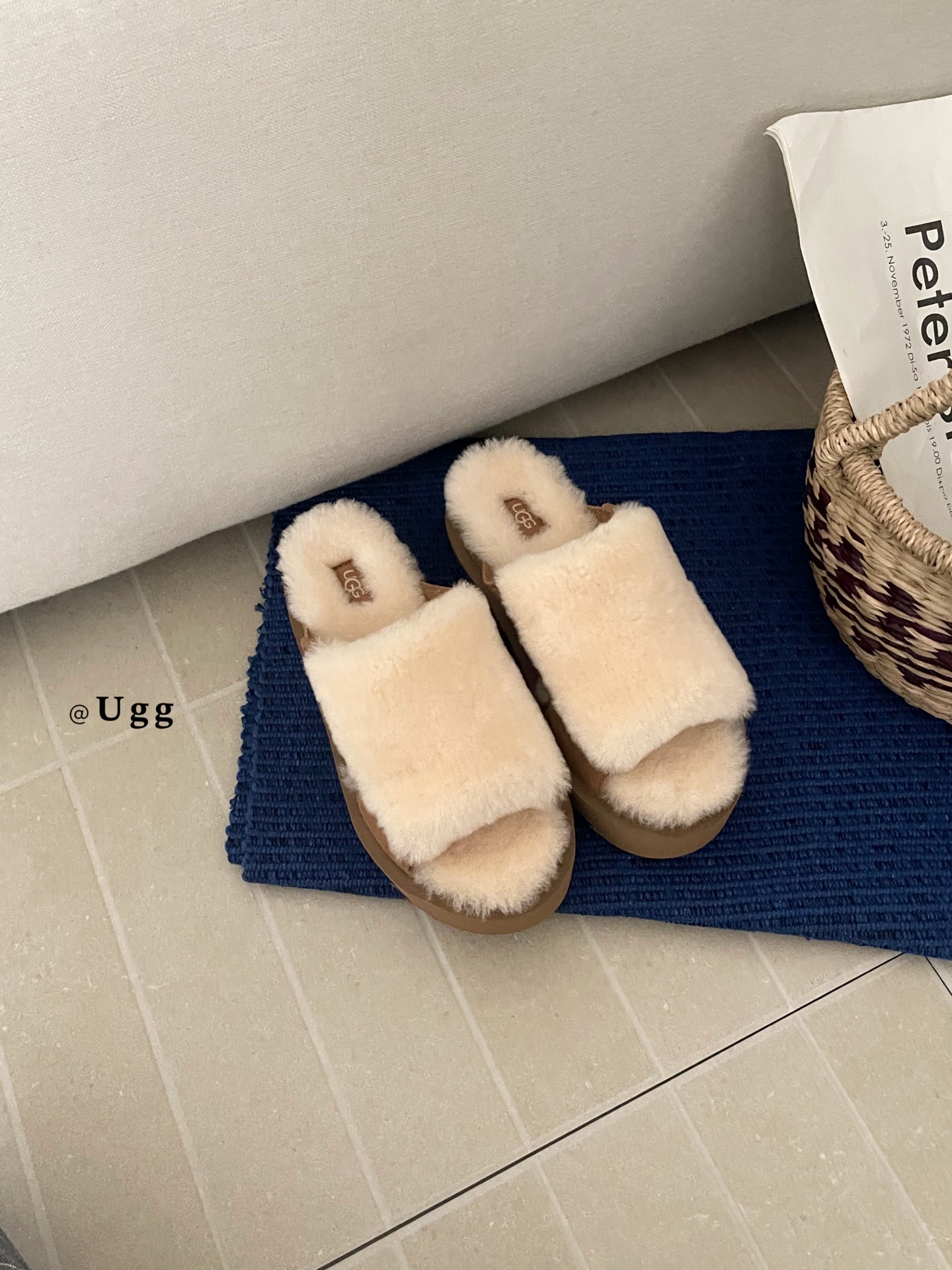 𝐔𝐠𝐠 | 巴约娜拖鞋UGG 新款拖鞋已上线UGG羊毛🦙拖丨舒适感太绝这波毛毛拖直接拿捏松弛感翻毛皮+软