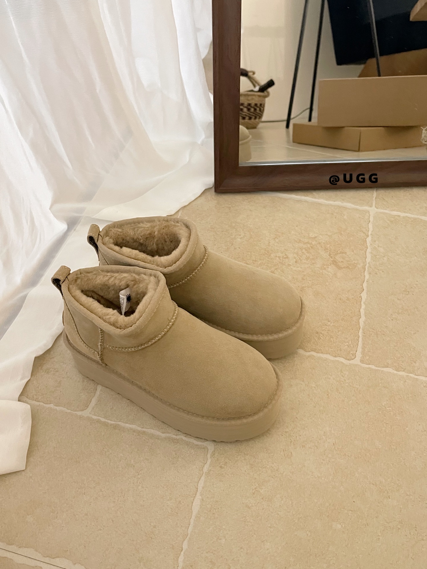 NO:546927,Rapeseed color, snow boots, boots19860909菜籽色,雪地靴,boots,Women's Shoes