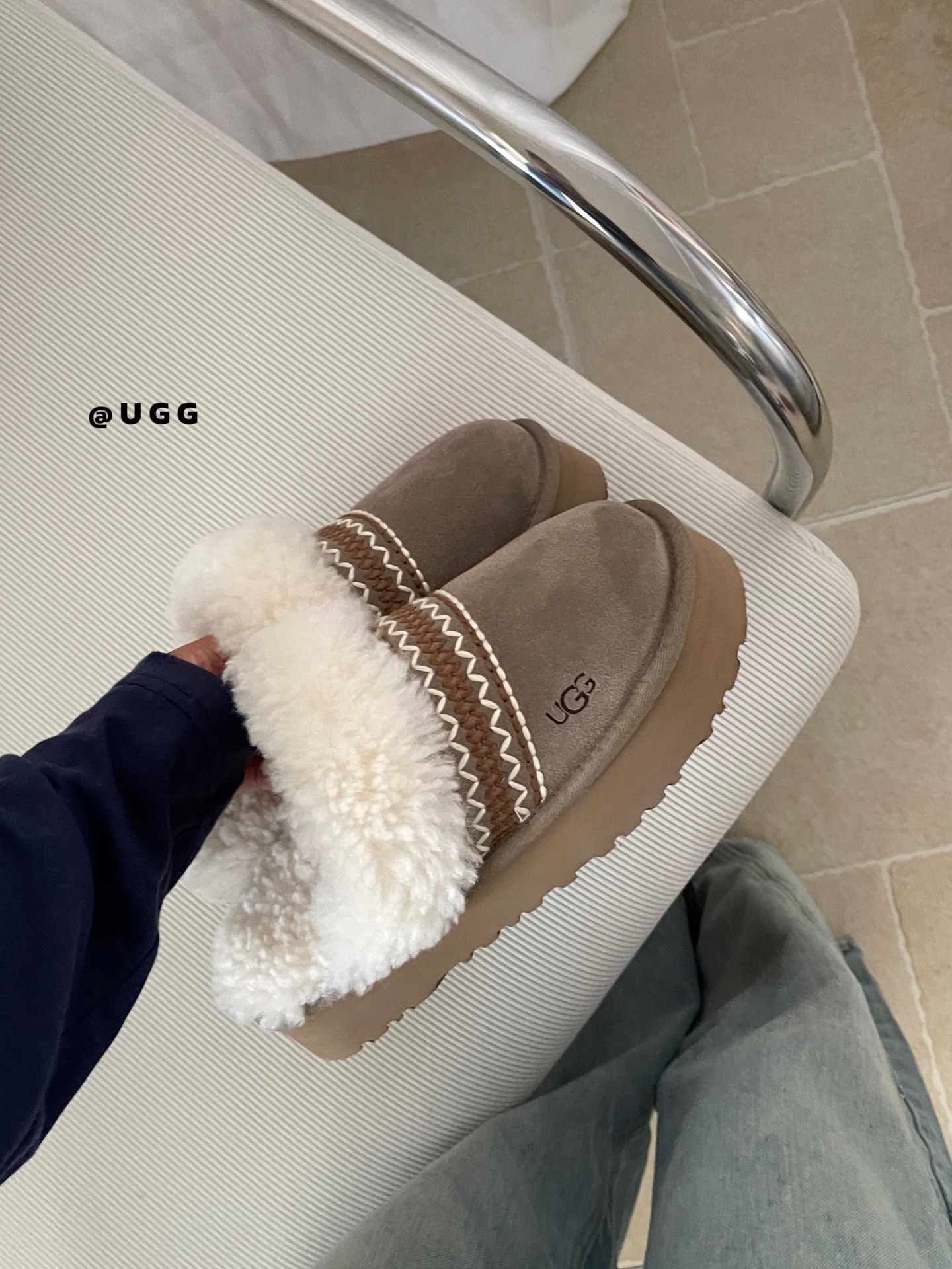 𝐔𝐠𝐠 ｜阿瑟森复古民族风拖❄️秋冬新款 Holiday-阿瑟森款复古街潮 茸軟秋冬自在休闲 多场景穿搭