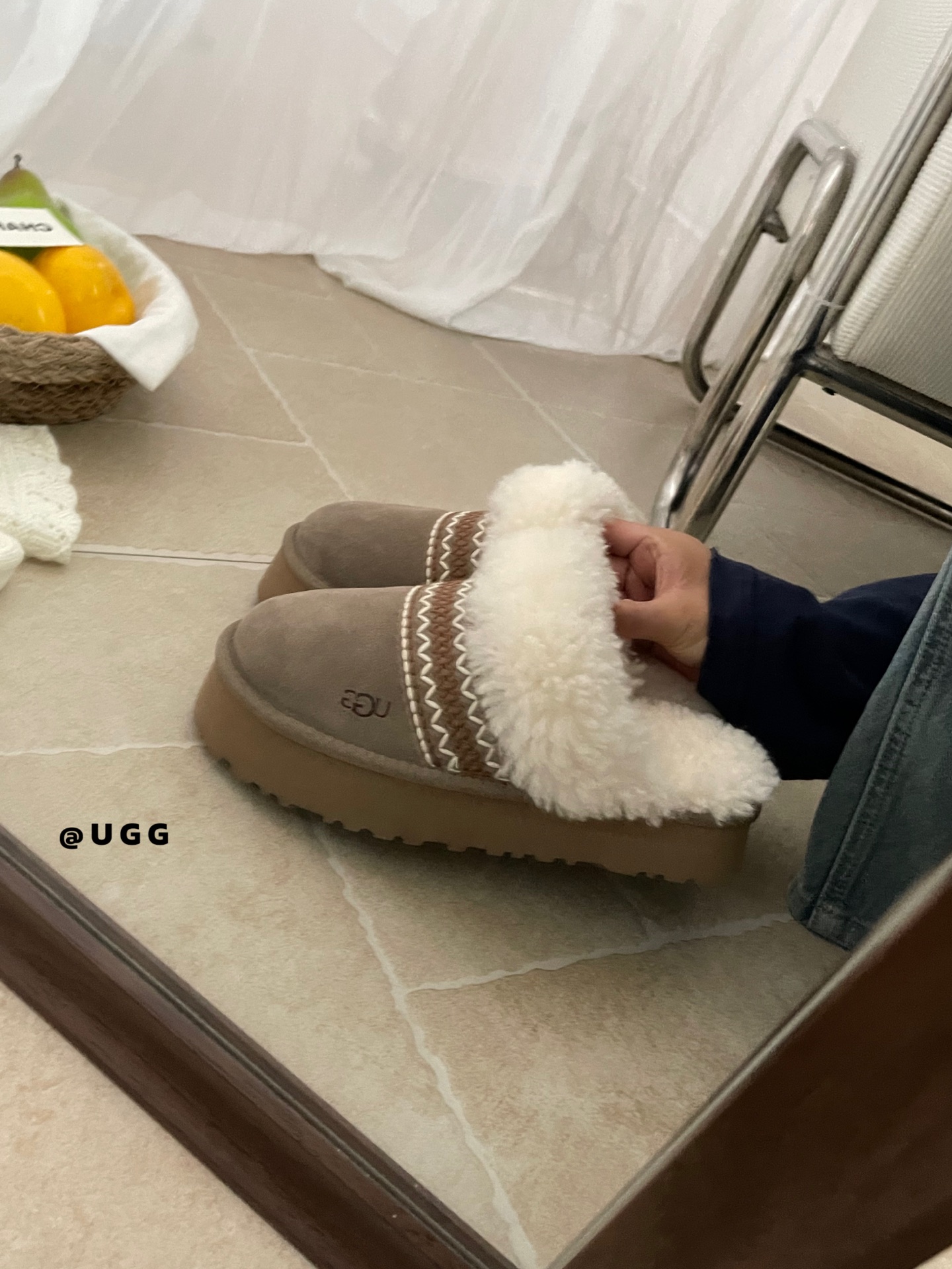𝐔𝐠𝐠 ｜阿瑟森复古民族风拖❄️秋冬新款 Holiday-阿瑟森款复古街潮 茸軟秋冬自在休闲 多场景穿搭