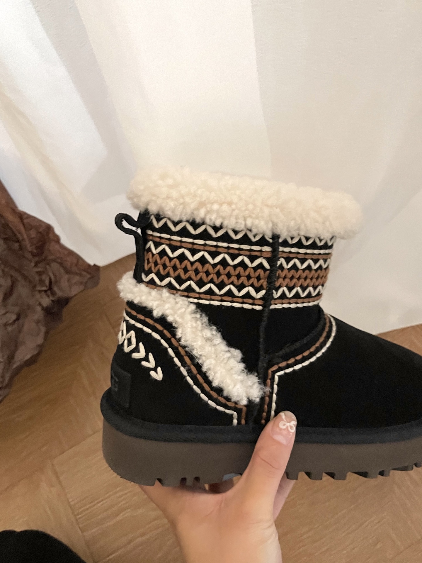 𝐔𝐠𝐠 ｜阿瑟森复古民族风靴❄️秋冬新款 Holiday-阿瑟森款复古街潮 茸軟秋冬自在休闲 多场景穿搭