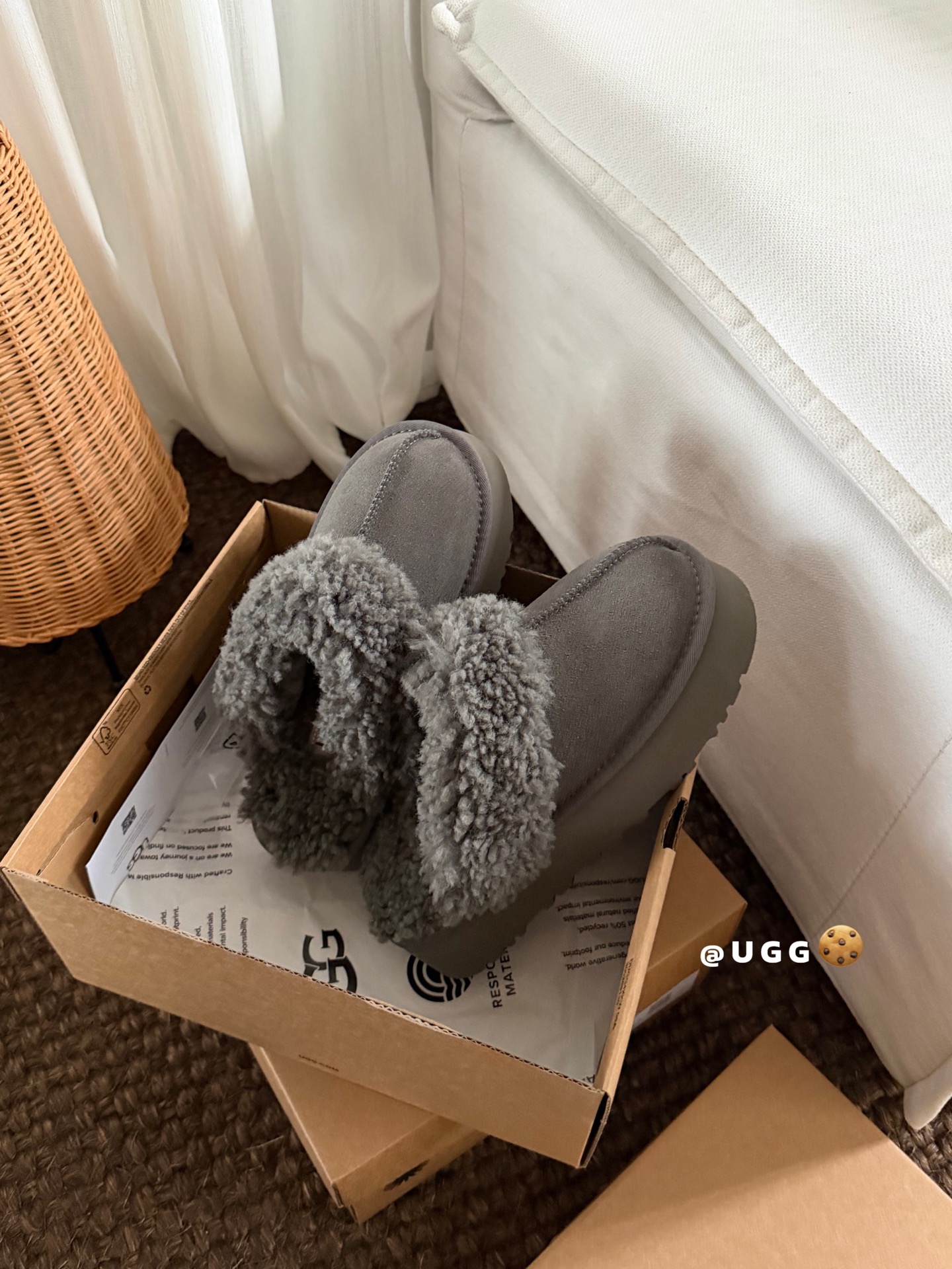 NO:593075,| Thick-soled Curly Star Slippers Disquette Slippers Thick sole 3cm Real wool lining Size35-41, semi-furry slippers, slippers19860909| 厚底 卷毛星拖 Disquette拖鞋 鞋底厚底3cm 全真羊毛内里 Size35-41,半拖毛毛鞋,slippers,Women's Shoes