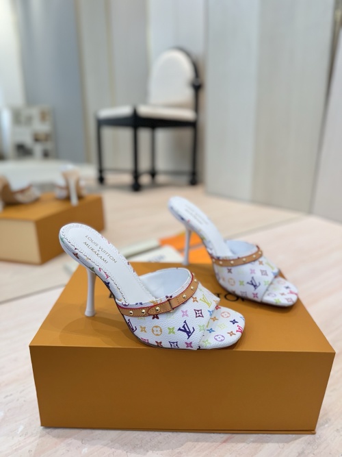 Louis Vuitton Women's Mary Jane Heels, Spring/Summer Collection, White Leather