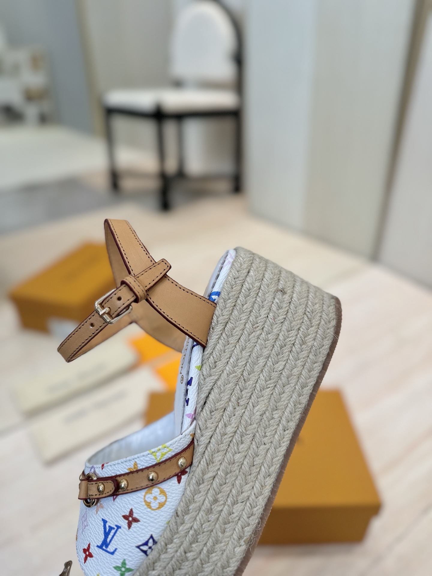 Louis Vuitton x Murakami Takashi Espadrille Wedge Sandals - Spring/Summer 2025 7 i1742367090286 846 0 5
