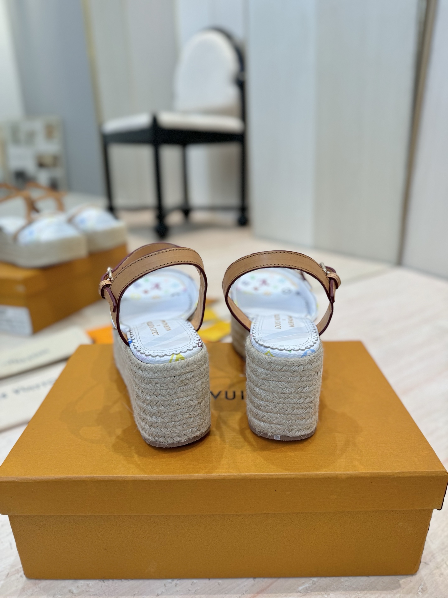 Louis Vuitton x Murakami Takashi Espadrille Wedge Sandals - Spring/Summer 2025 6 i1742367090312 5530 0 6