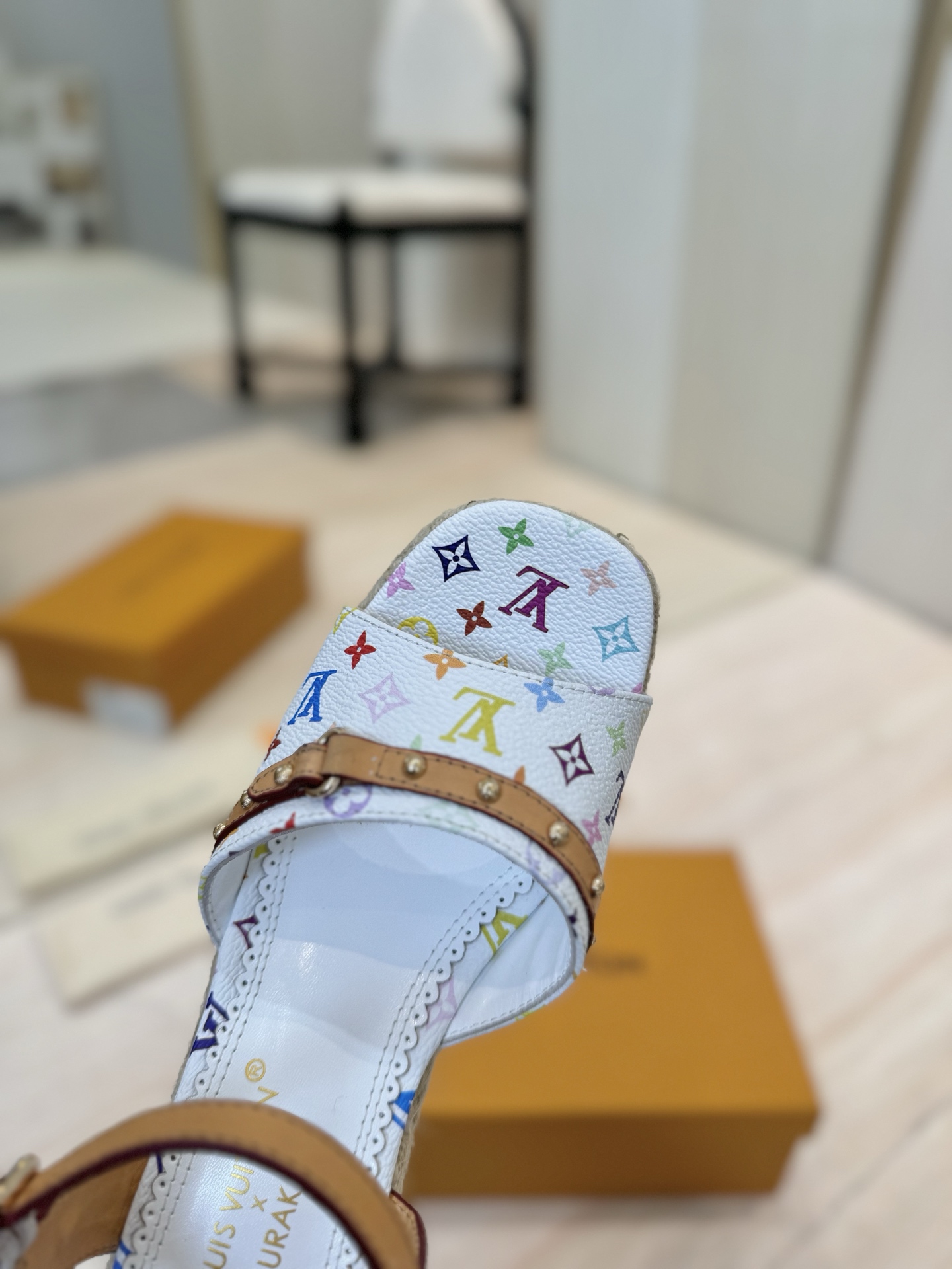 Louis Vuitton x Murakami Takashi Espadrille Wedge Sandals - Spring/Summer 2025 9 i1742367090335 5318 0 7