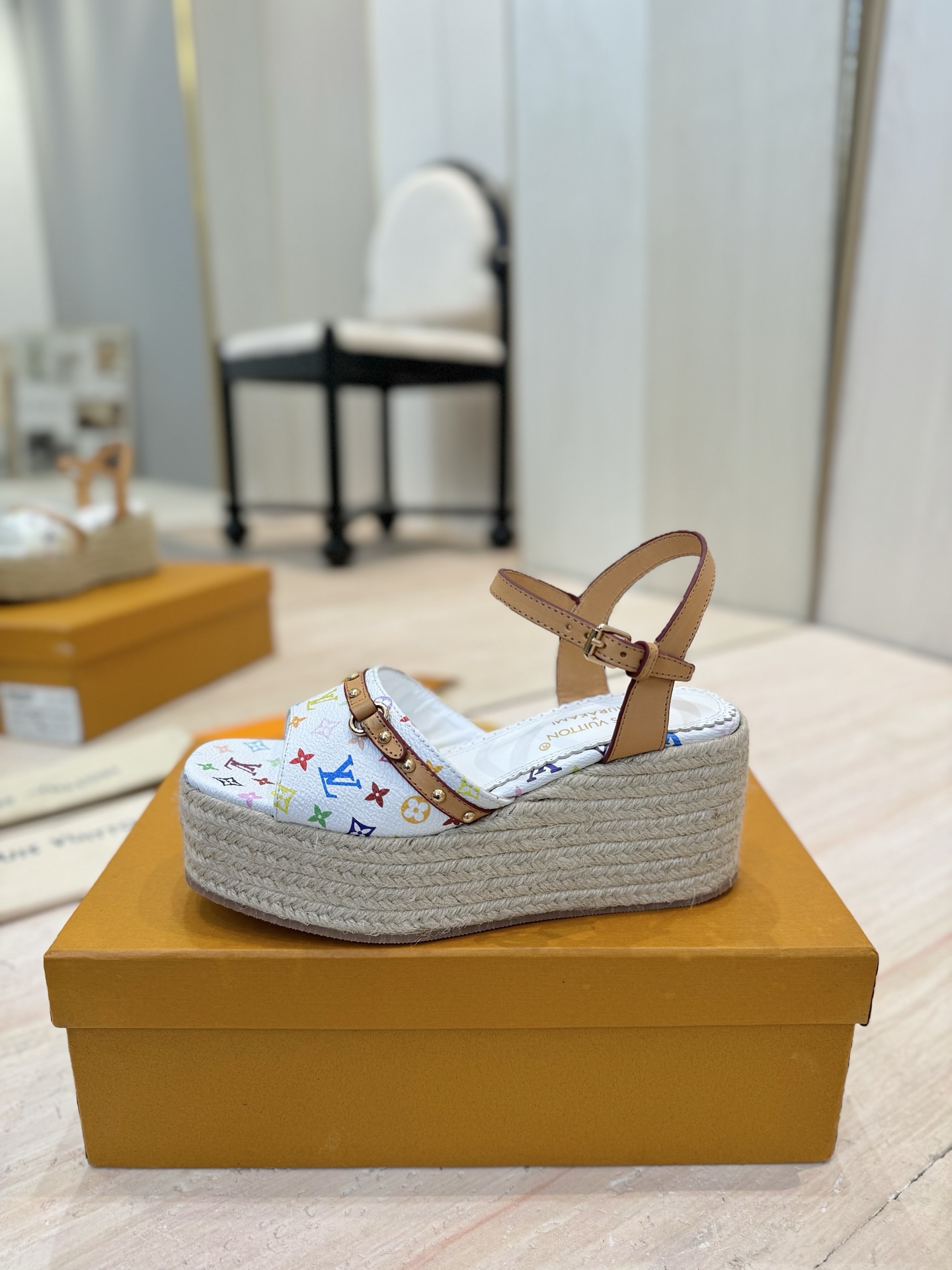Louis Vuitton x Murakami Takashi Espadrille Wedge Sandals - Spring/Summer 2025 5 i1742367091606 3140 0 4