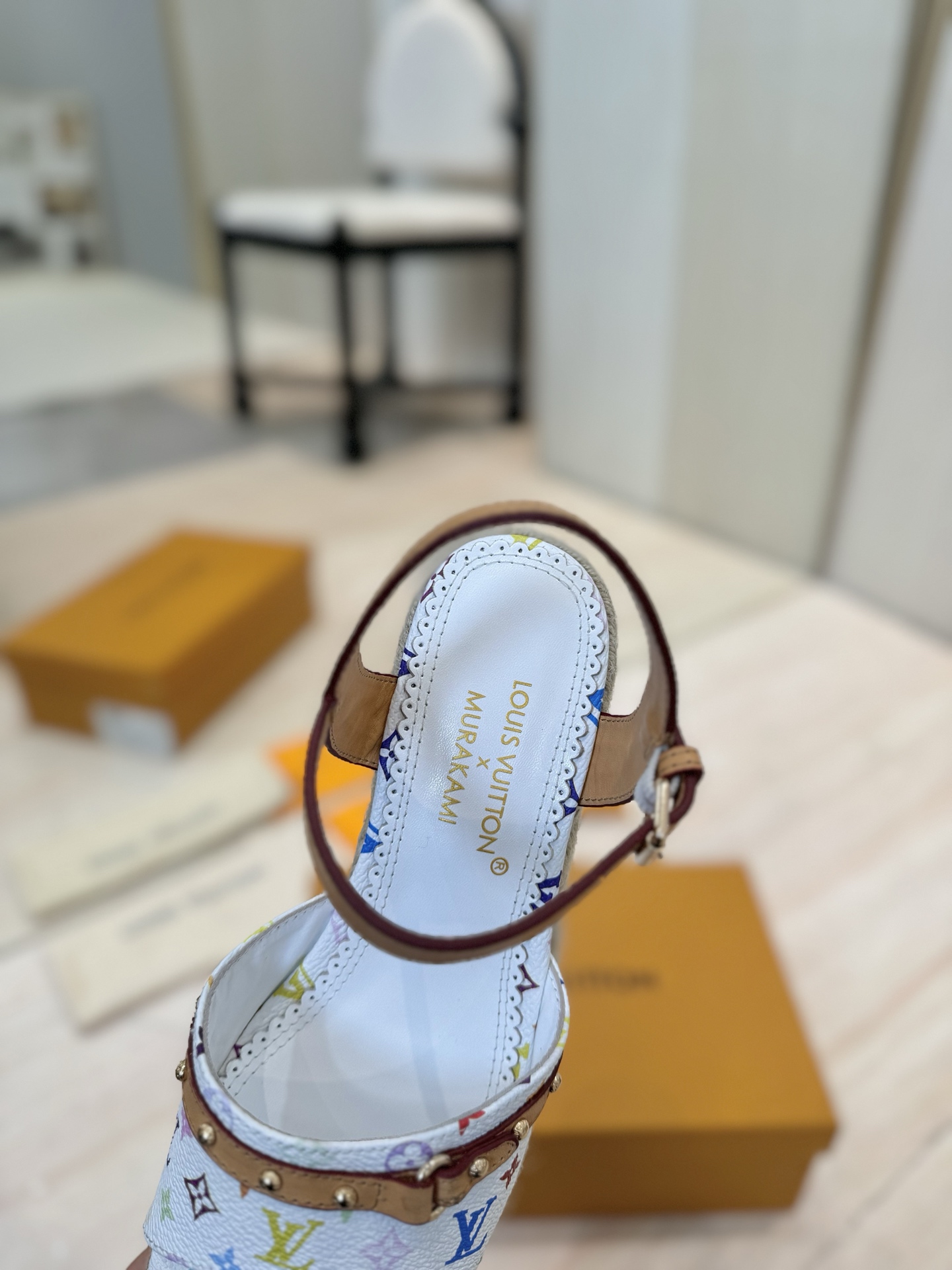 Louis Vuitton x Murakami Takashi Espadrille Wedge Sandals - Spring/Summer 2025 8 i1742367091647 440 0 8