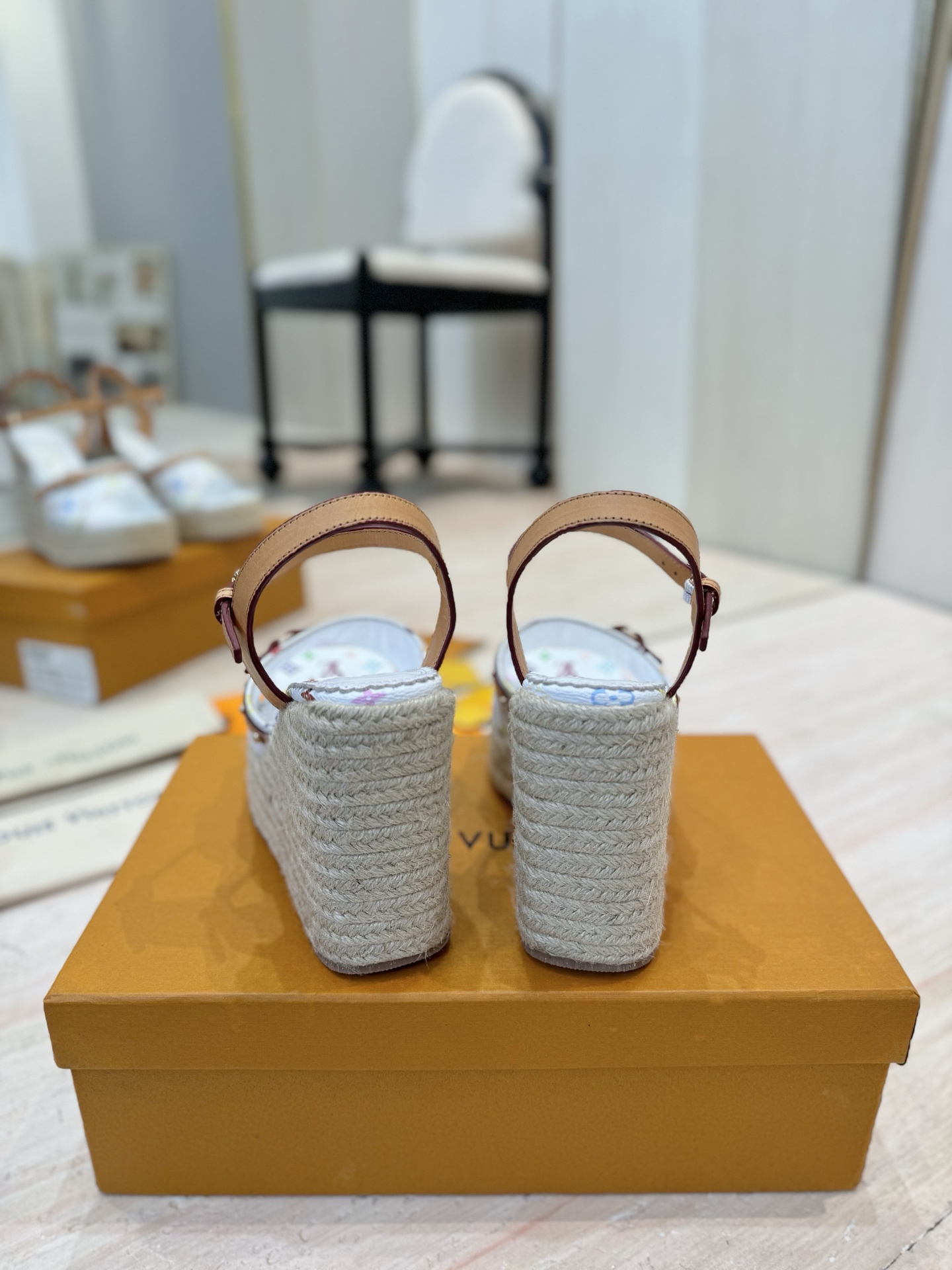 Louis Vuitton x Murakami Takashi Espadrille Wedge Sandals for Women 7 i1742367445864 8729 0 5