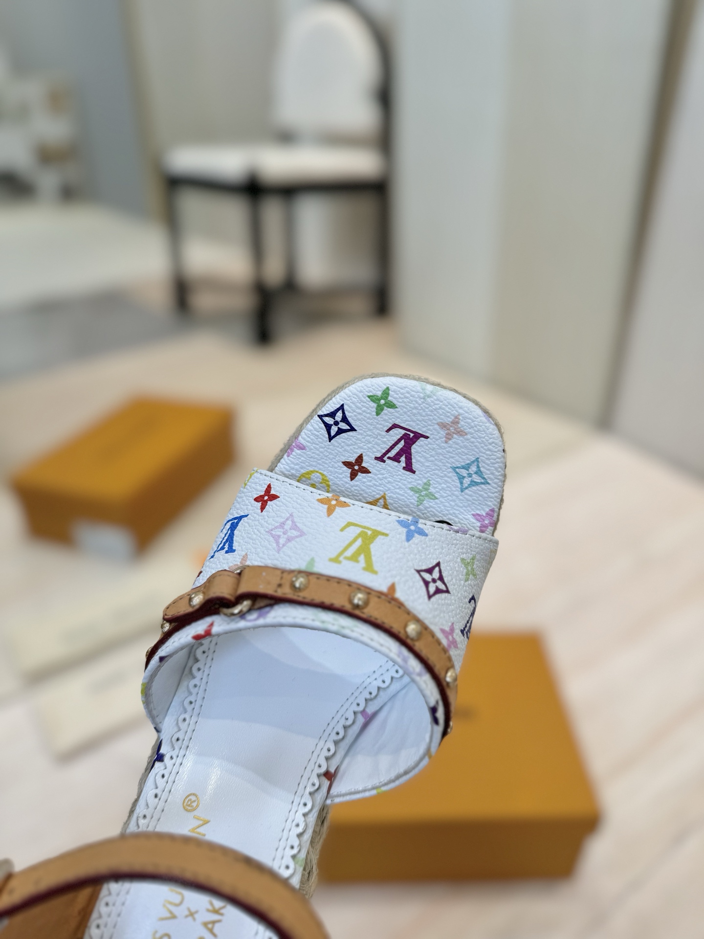 Louis Vuitton x Murakami Takashi Espadrille Wedge Sandals for Women 10 i1742367445910 2692 0 8